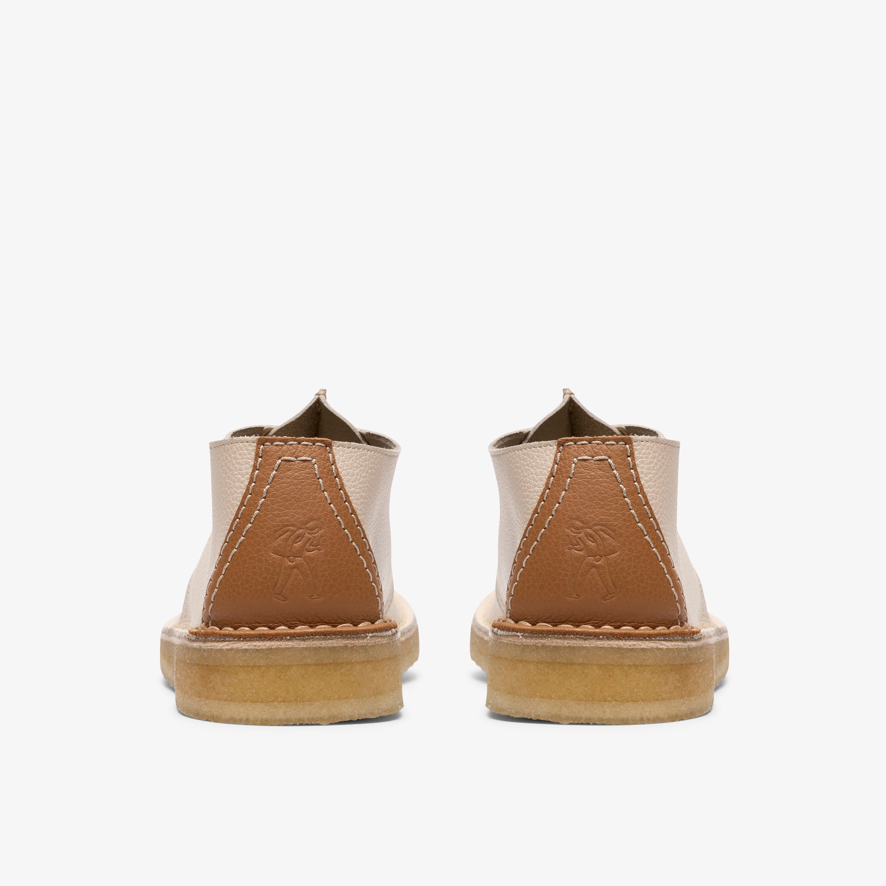 クラークス Clarks Desert Trek / デザートトレック (ホワイトコンビレザー)の5枚目
