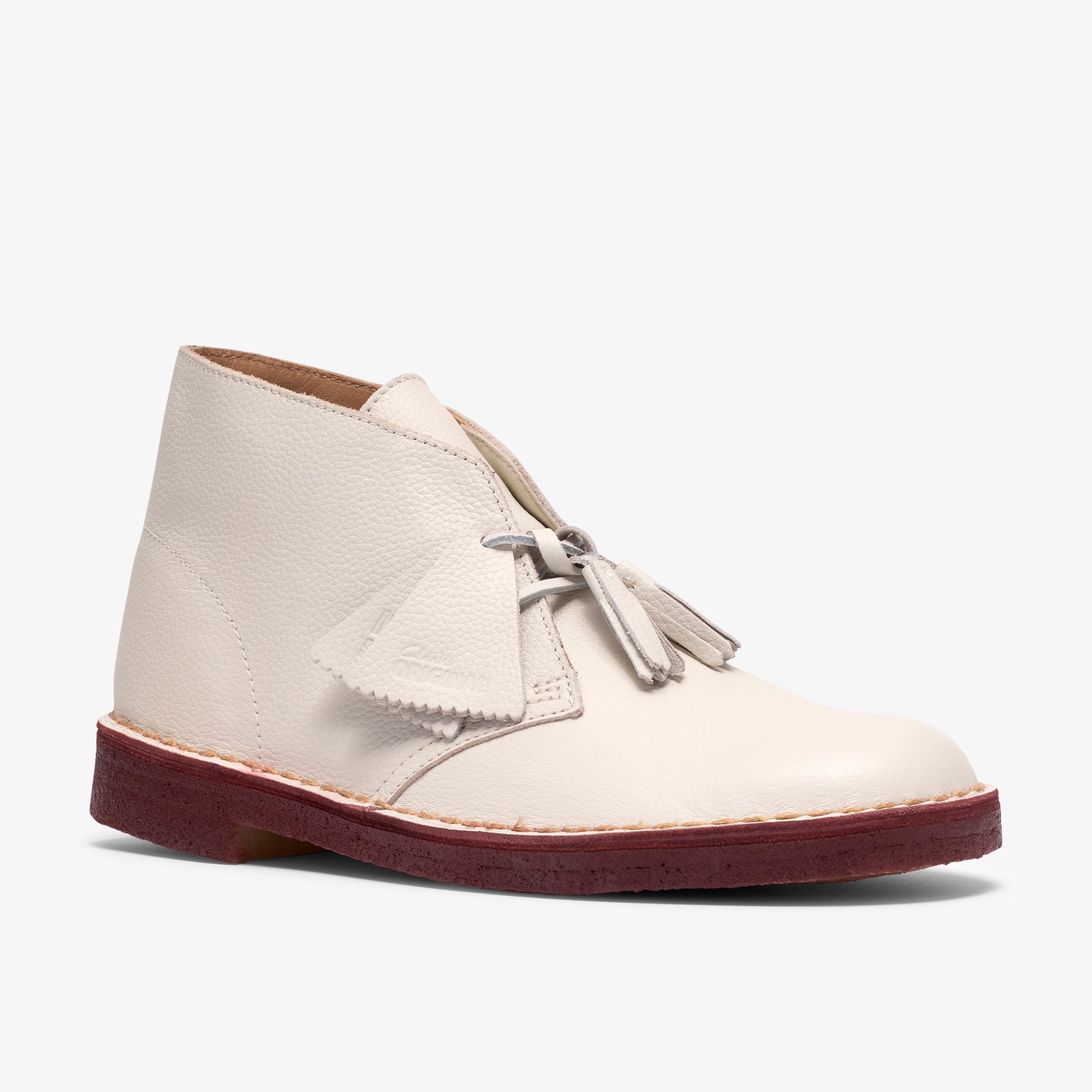 クラークス Clarks Desert Boot / メンズ デザートブーツ (ホワイトレザー)の7枚目
