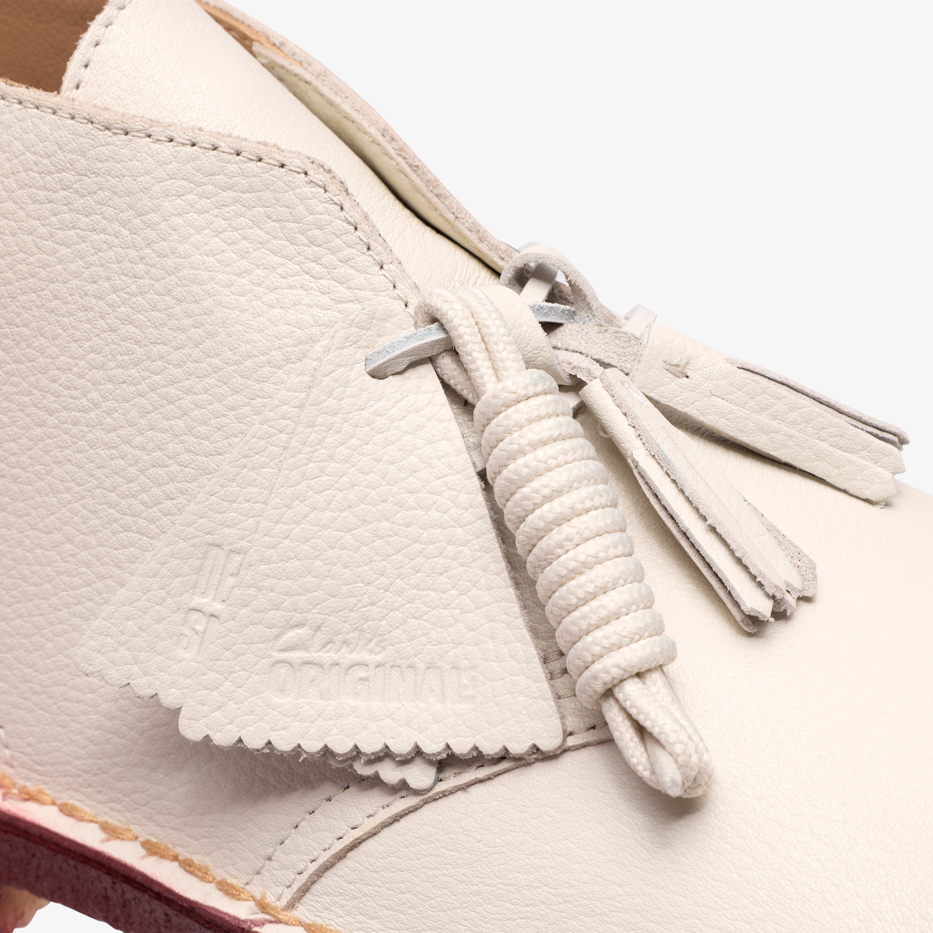 クラークス Clarks Desert Boot / メンズ デザートブーツ (ホワイトレザー)の8枚目