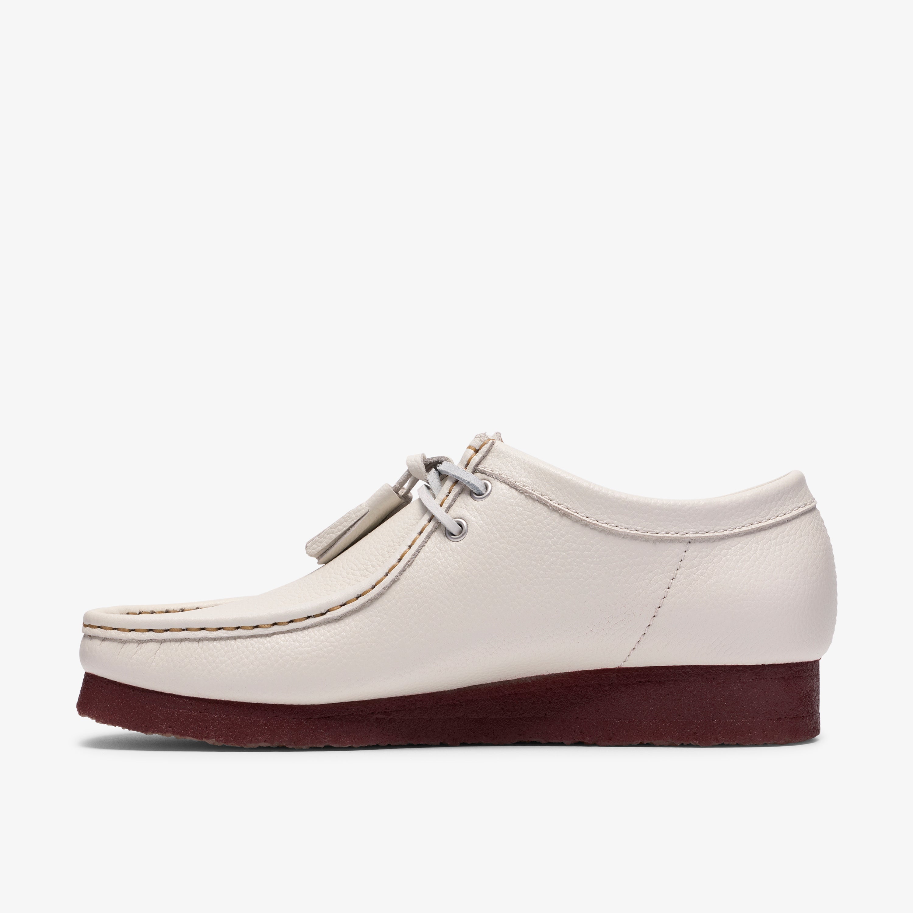 クラークス Clarks Wallabee / メンズ ワラビー (ホワイトレザー)の3枚目