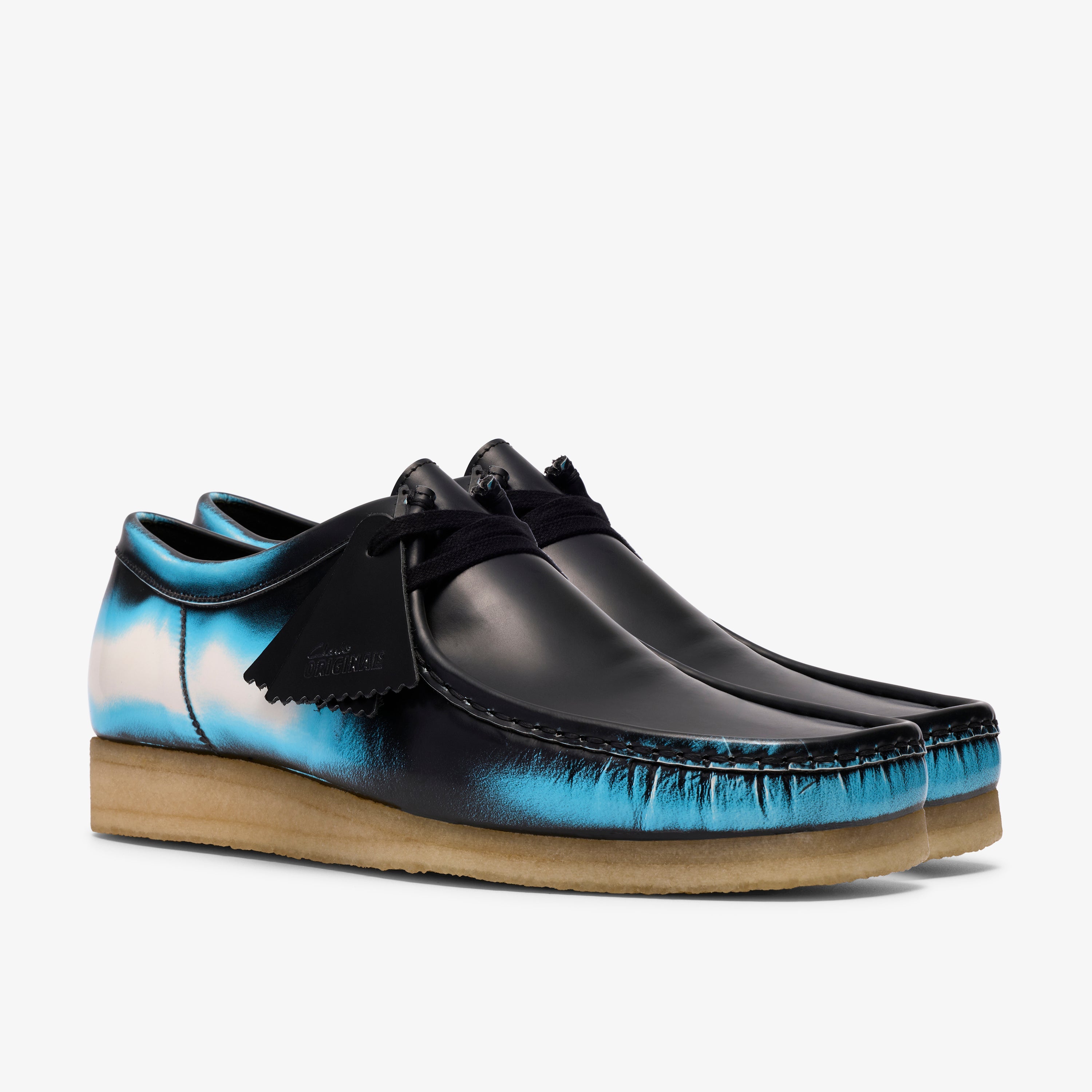 クラークス Clarks Wallabee / メンズ ワラビー (ブラックブラッシュオフ)の4枚目