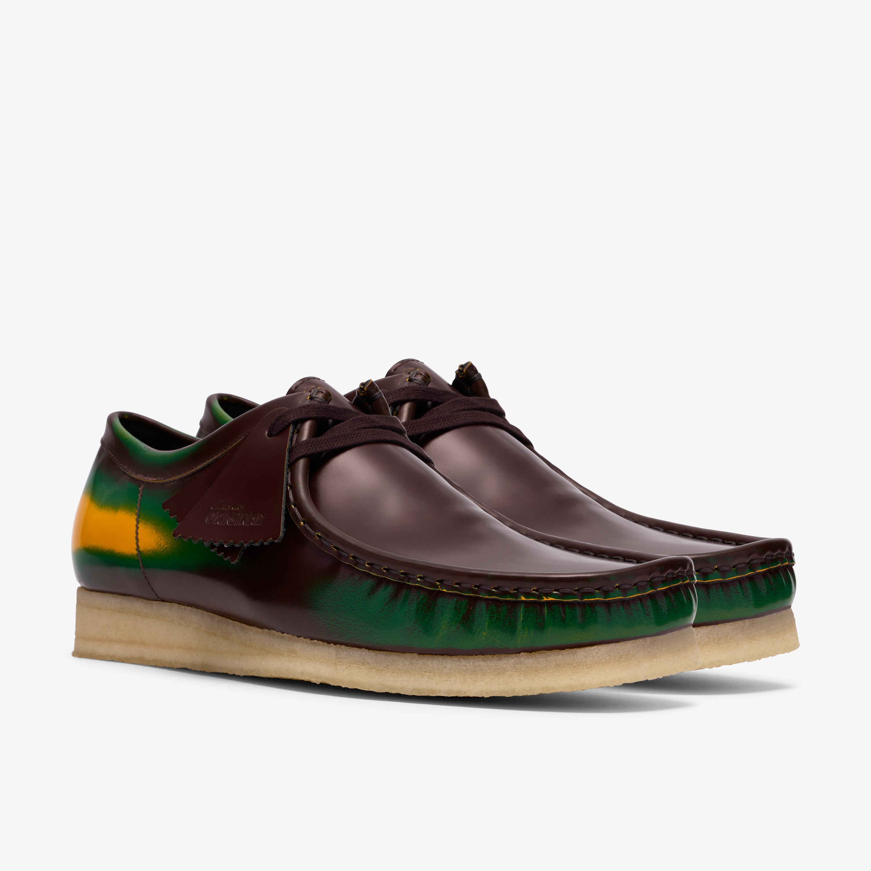 クラークス Clarks Wallabee / メンズ ワラビー (ブラウンブラッシュオフ)の4枚目
