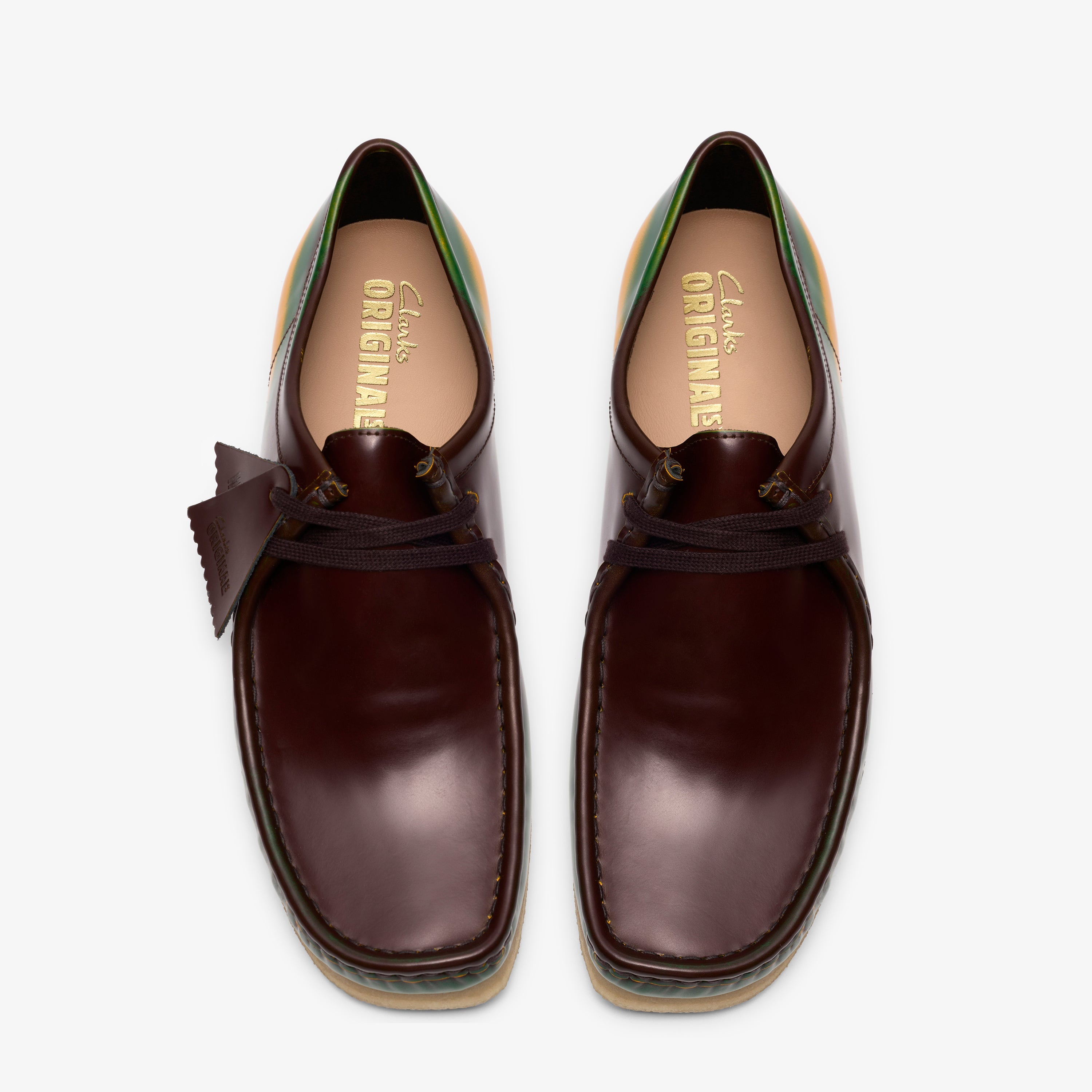 クラークス Clarks Wallabee / メンズ ワラビー (ブラウンブラッシュオフ)の6枚目