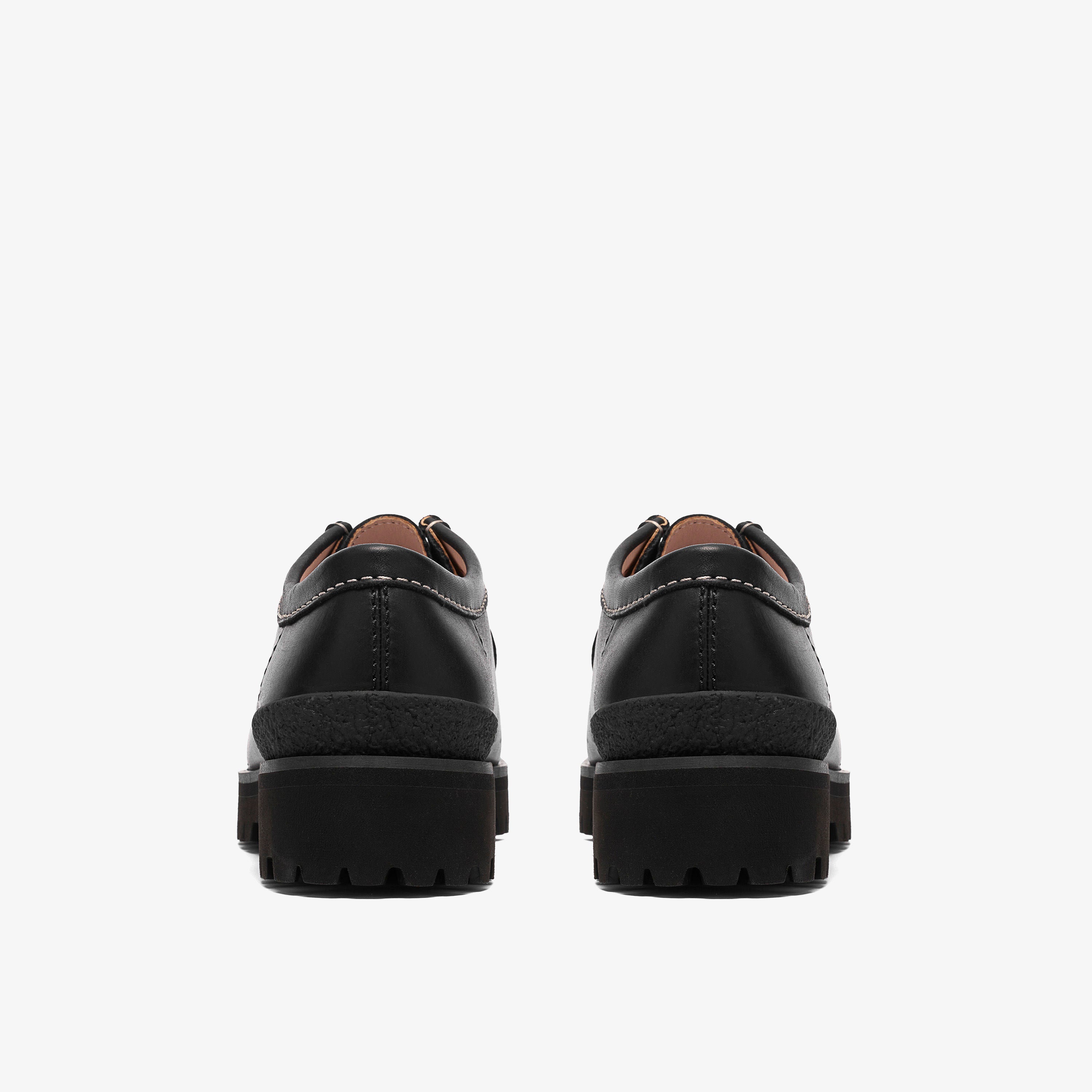 クラークス Clarks Walla Yukoner / ワラユーコナー (ブラックレザー)の5枚目