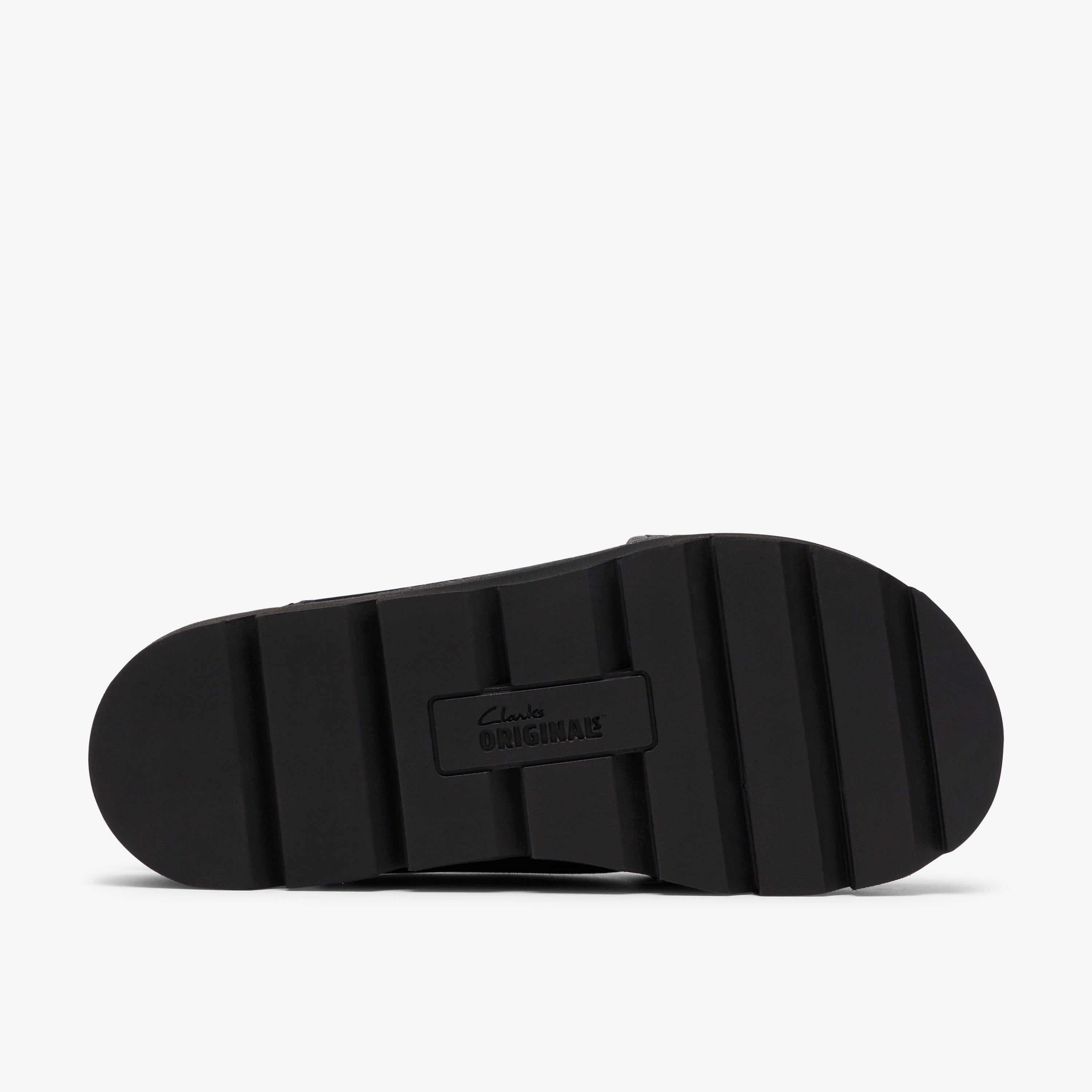 クラークス Clarks Meare Cross / メアクロス (ブラックスエード)の3枚目