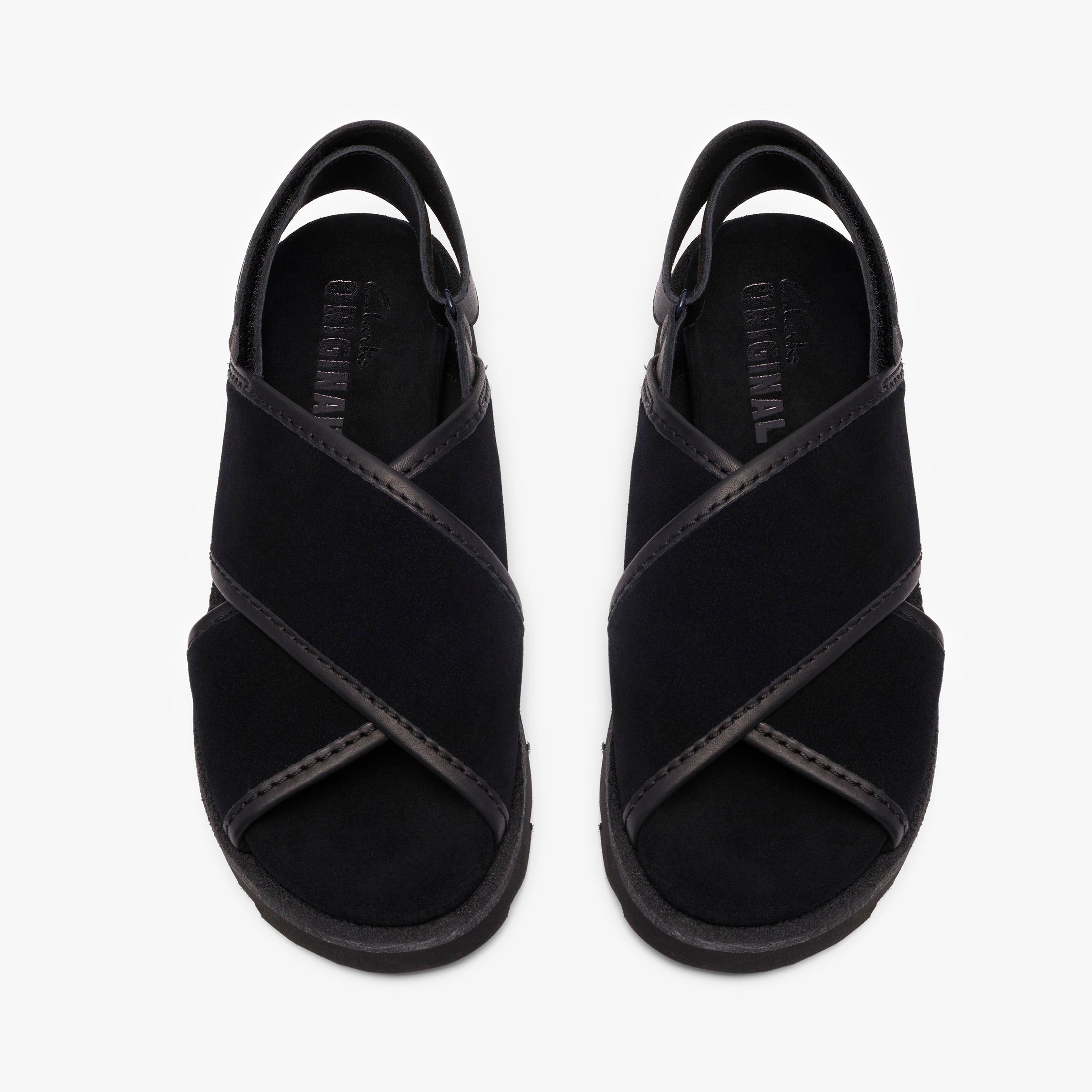 クラークス Clarks Meare Cross / メアクロス (ブラックスエード)の6枚目