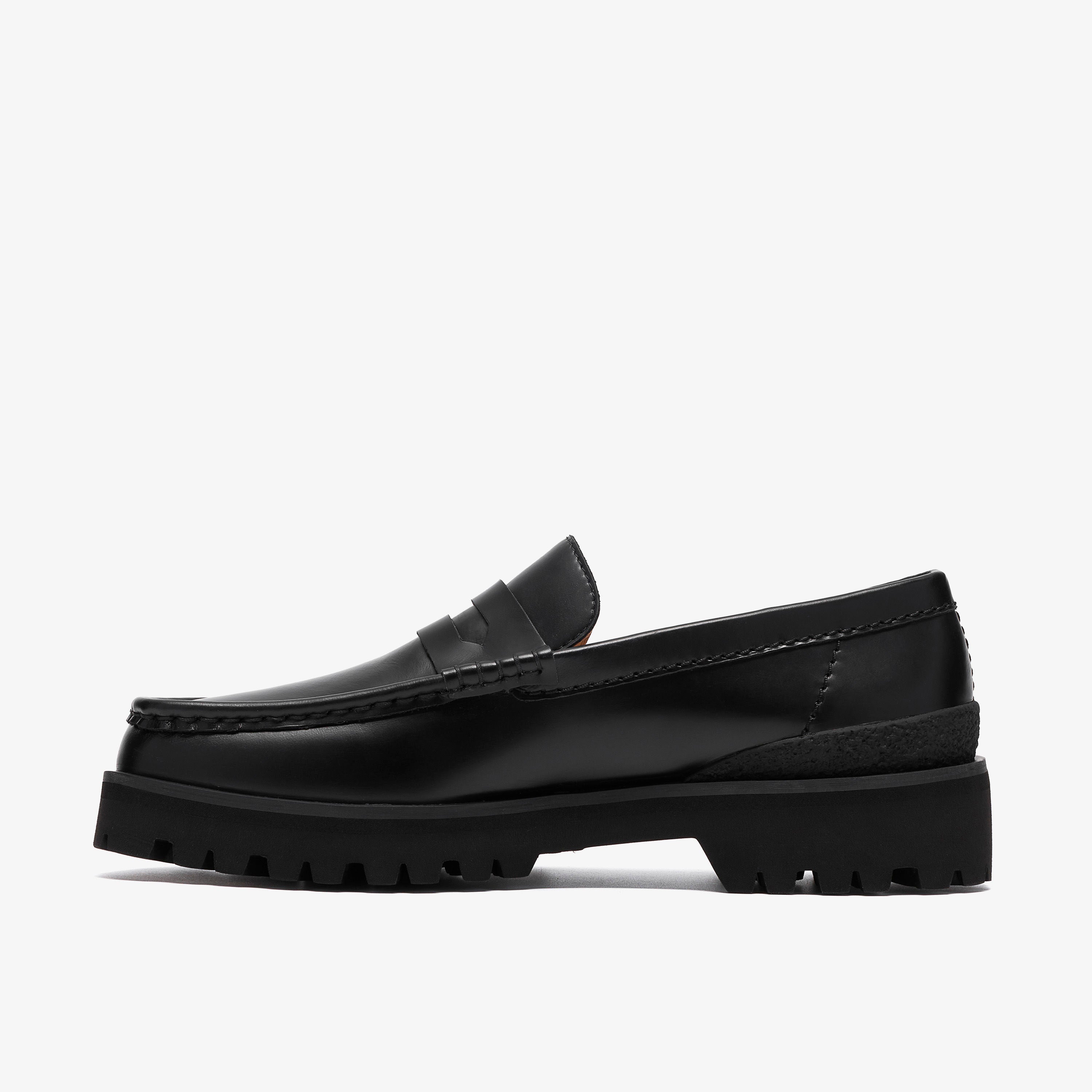 クラークス Clarks Yukoner Penny / ユーコナーペニー (ブラックレザー)の2枚目