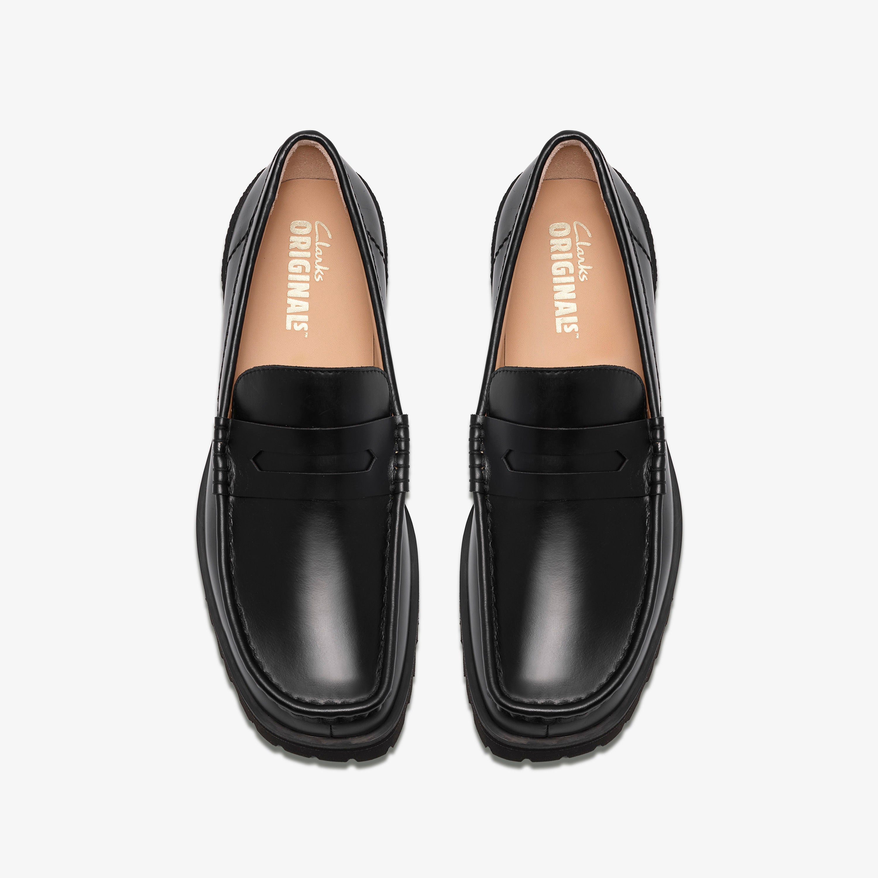 クラークス Clarks Yukoner Penny / ユーコナーペニー (ブラックレザー)の6枚目