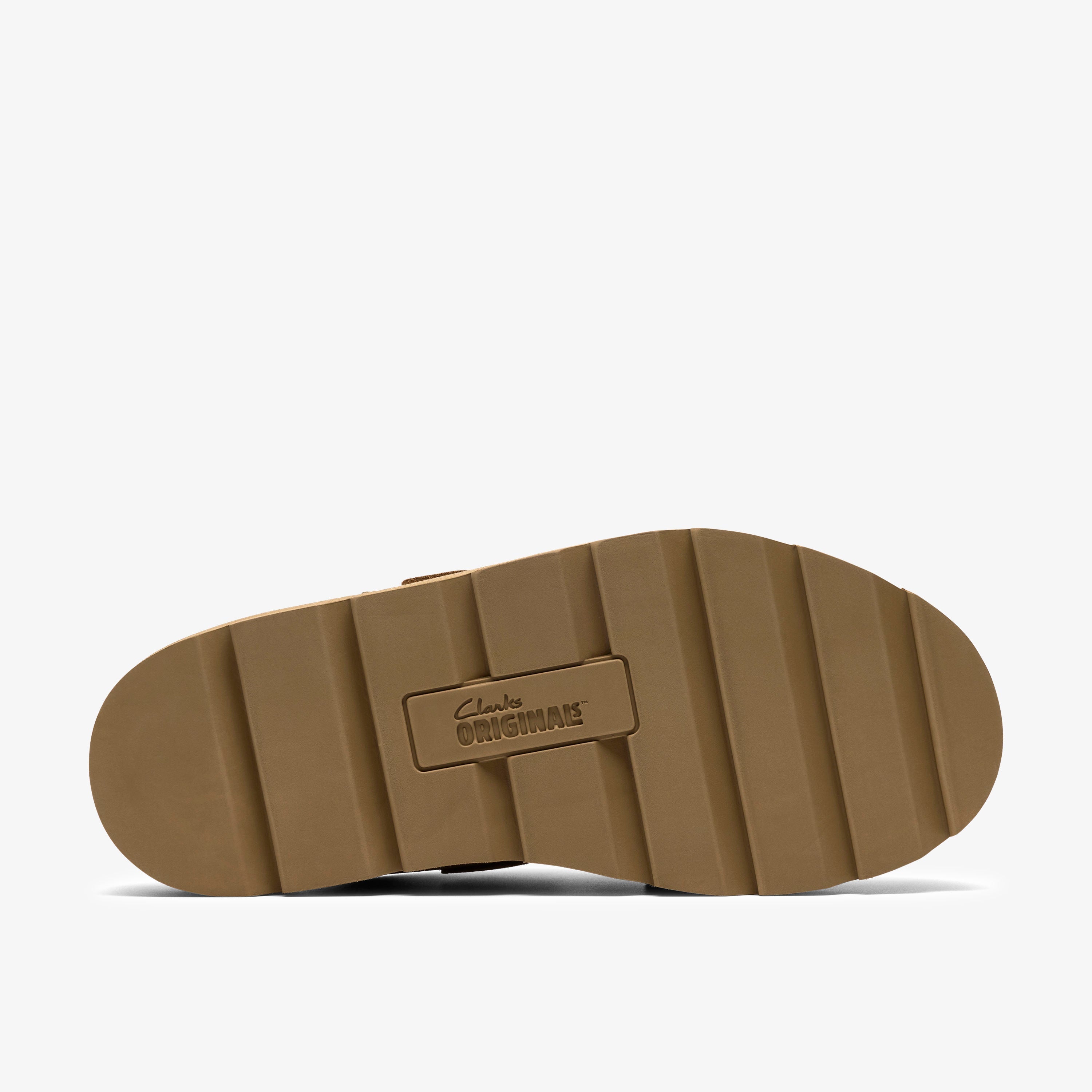 クラークス Clarks Meare Mocc / メアモック (ダークサンドスエード)の3枚目