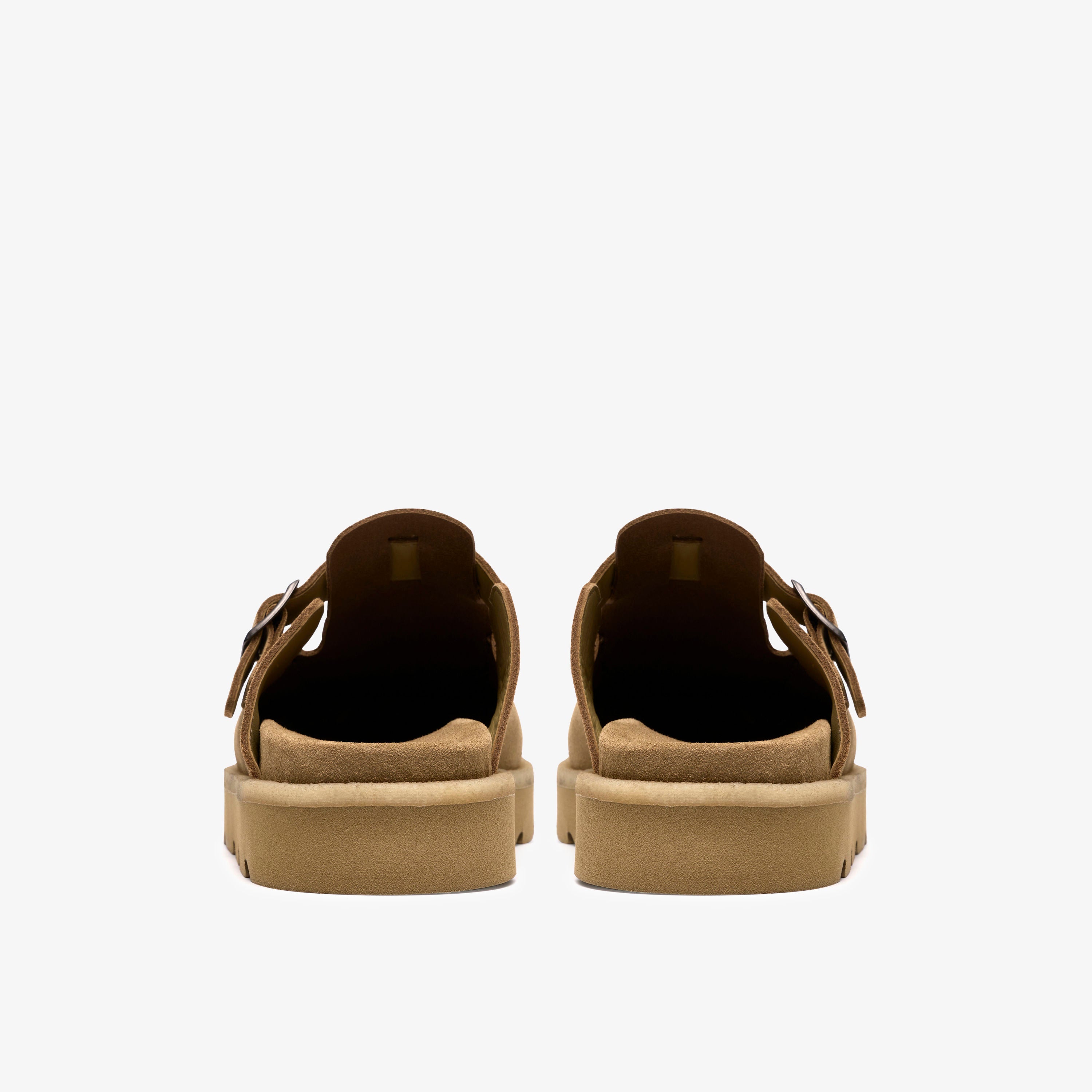 クラークス Clarks Meare Mocc / メアモック (ダークサンドスエード)の5枚目