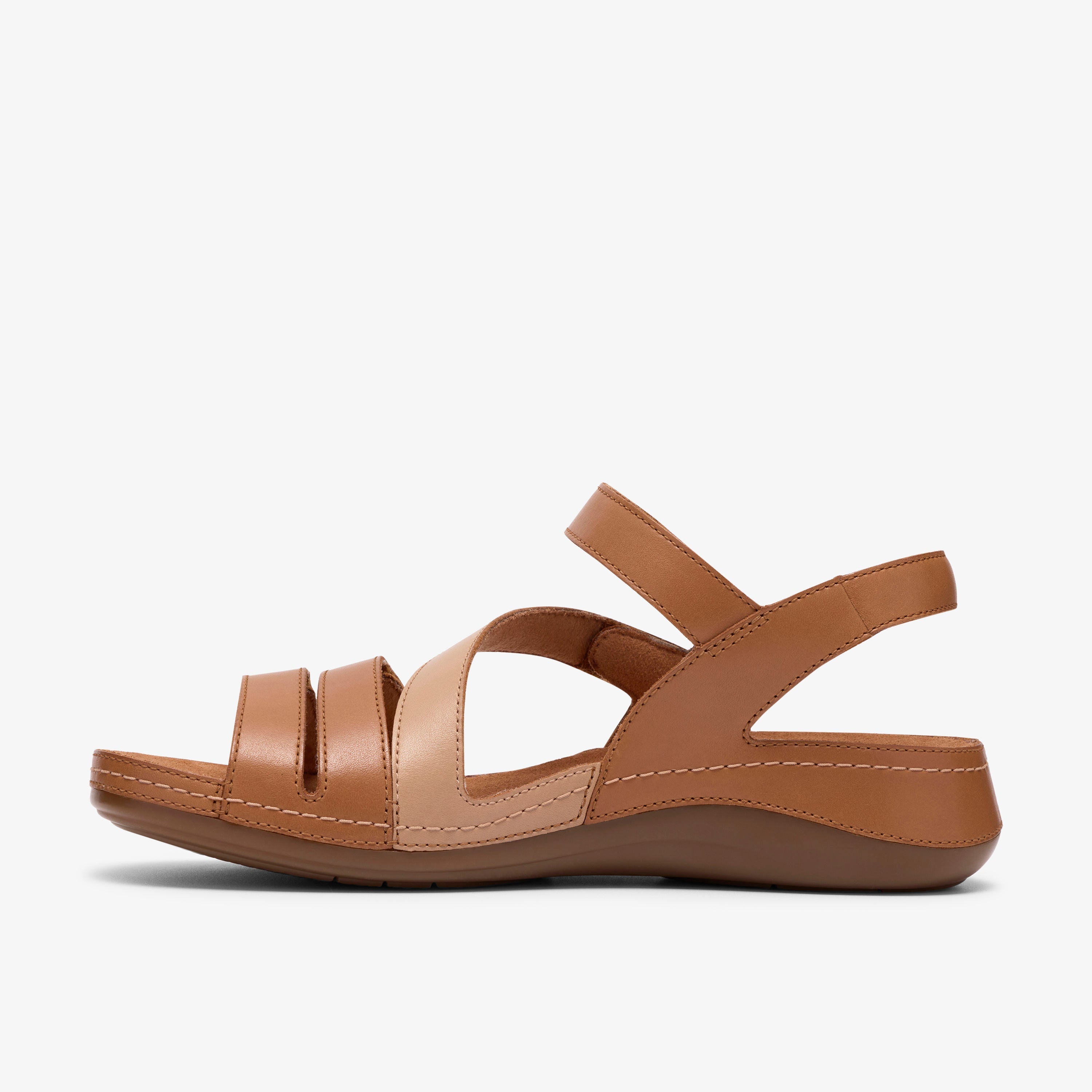 クラークス Clarks Cecily Mix / セシリーミックス (ベージュコンビ)の3枚目