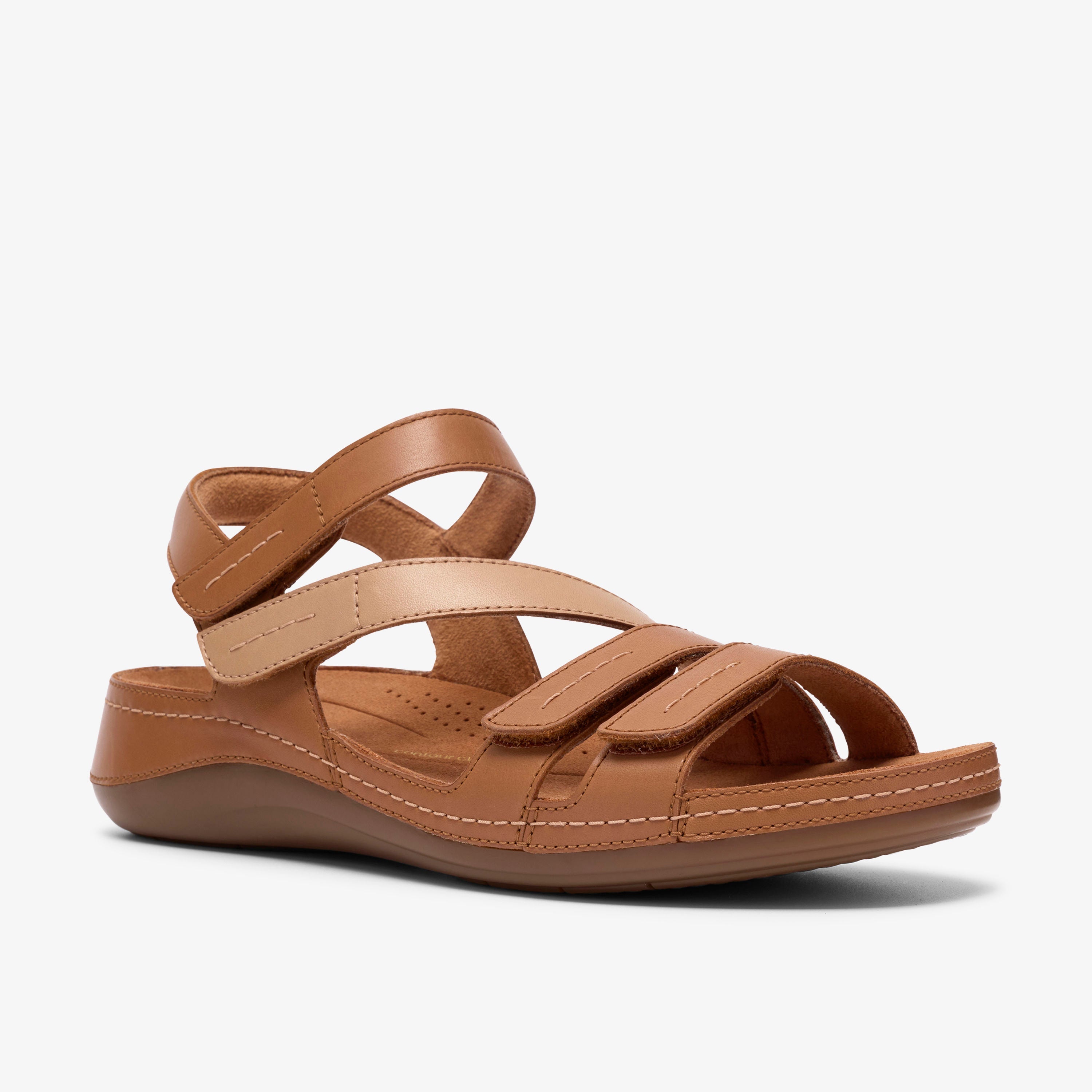 クラークス Clarks Cecily Mix / セシリーミックス (ベージュコンビ)の4枚目