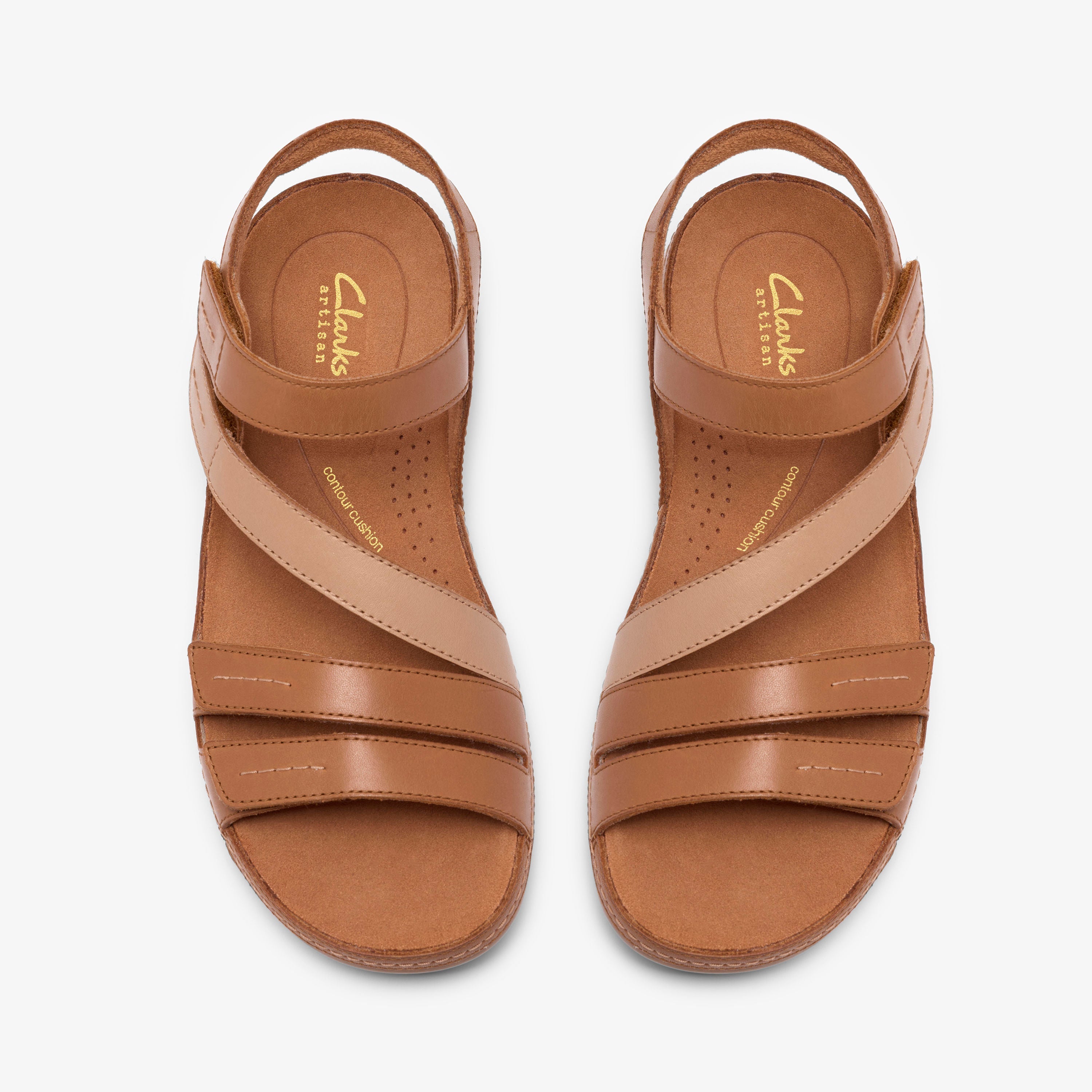 クラークス Clarks Cecily Mix / セシリーミックス (ベージュコンビ)の6枚目