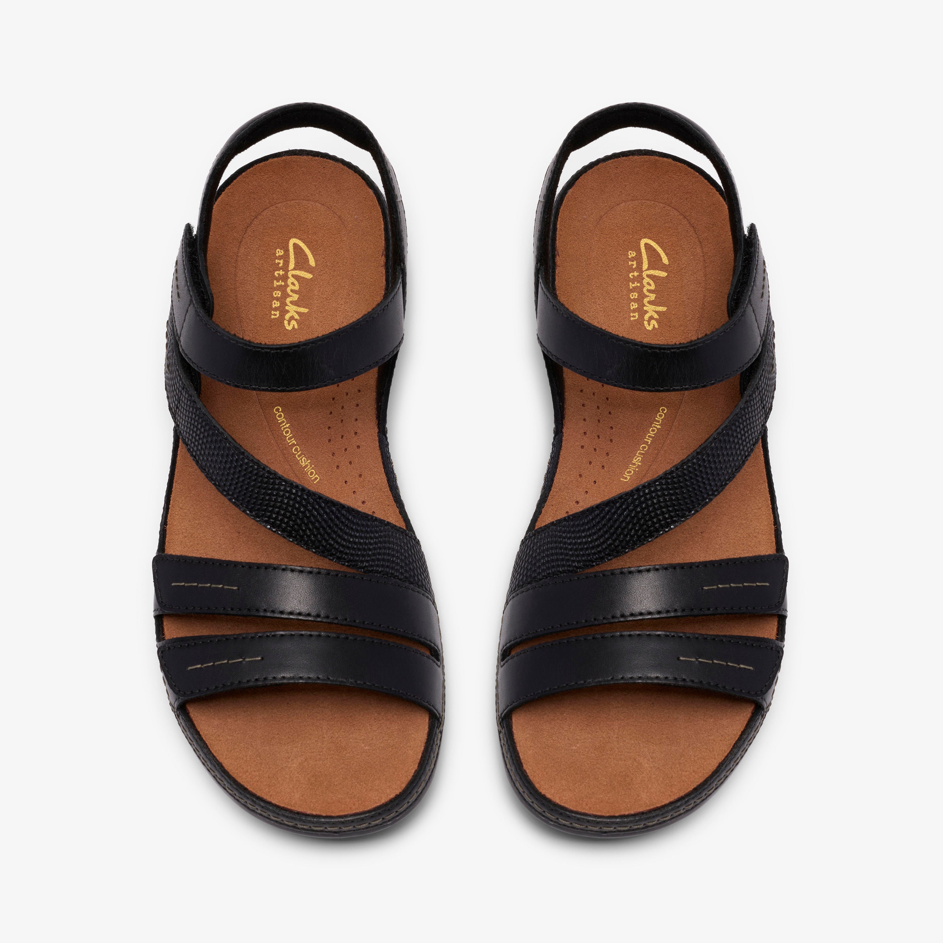 クラークス Clarks Cecily Mix / セシリーミックス (ブラックコンビ)の6枚目