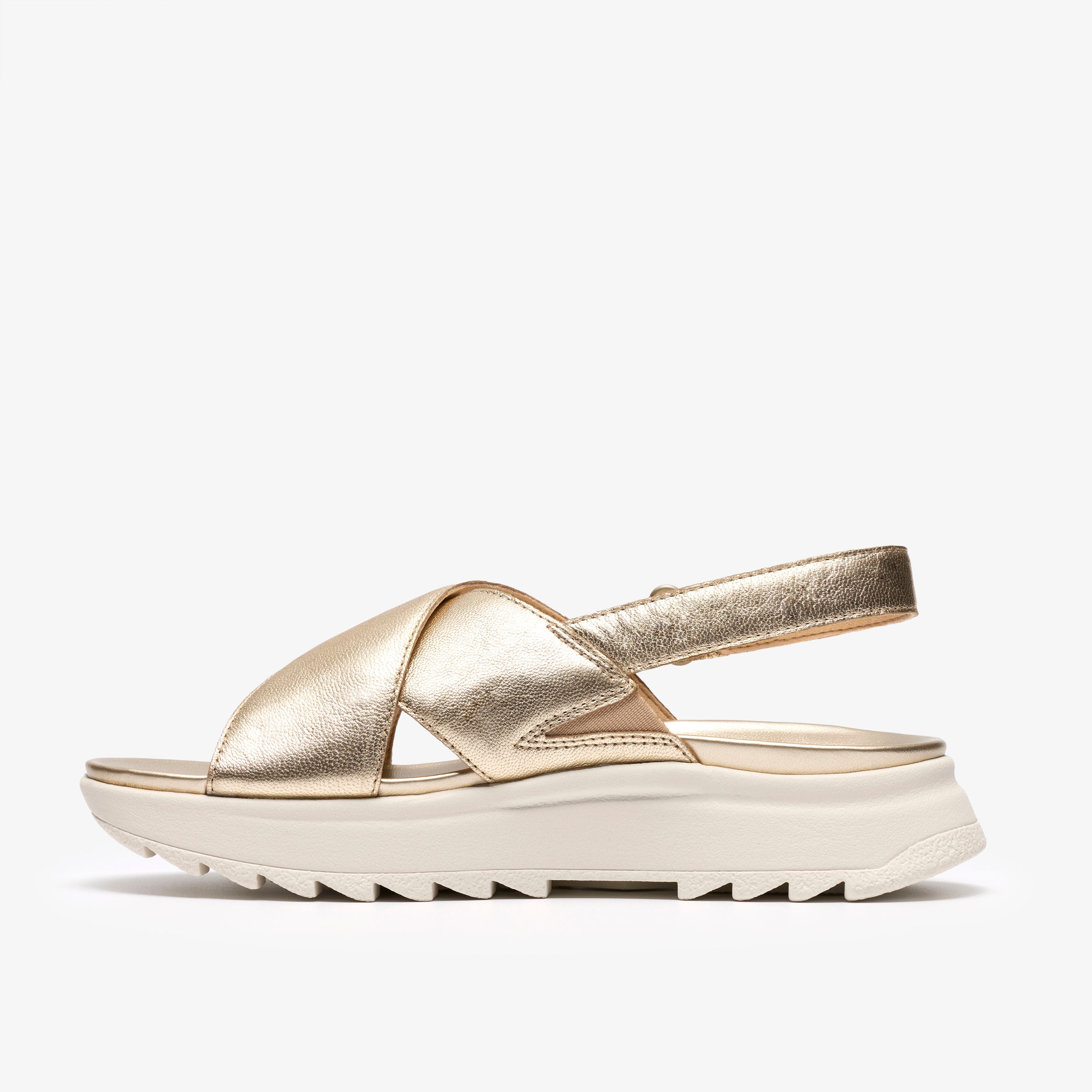 クラークス Clarks DashLite Wish / ダッシュライトウィッシュ (ゴールドレザー)の2枚目
