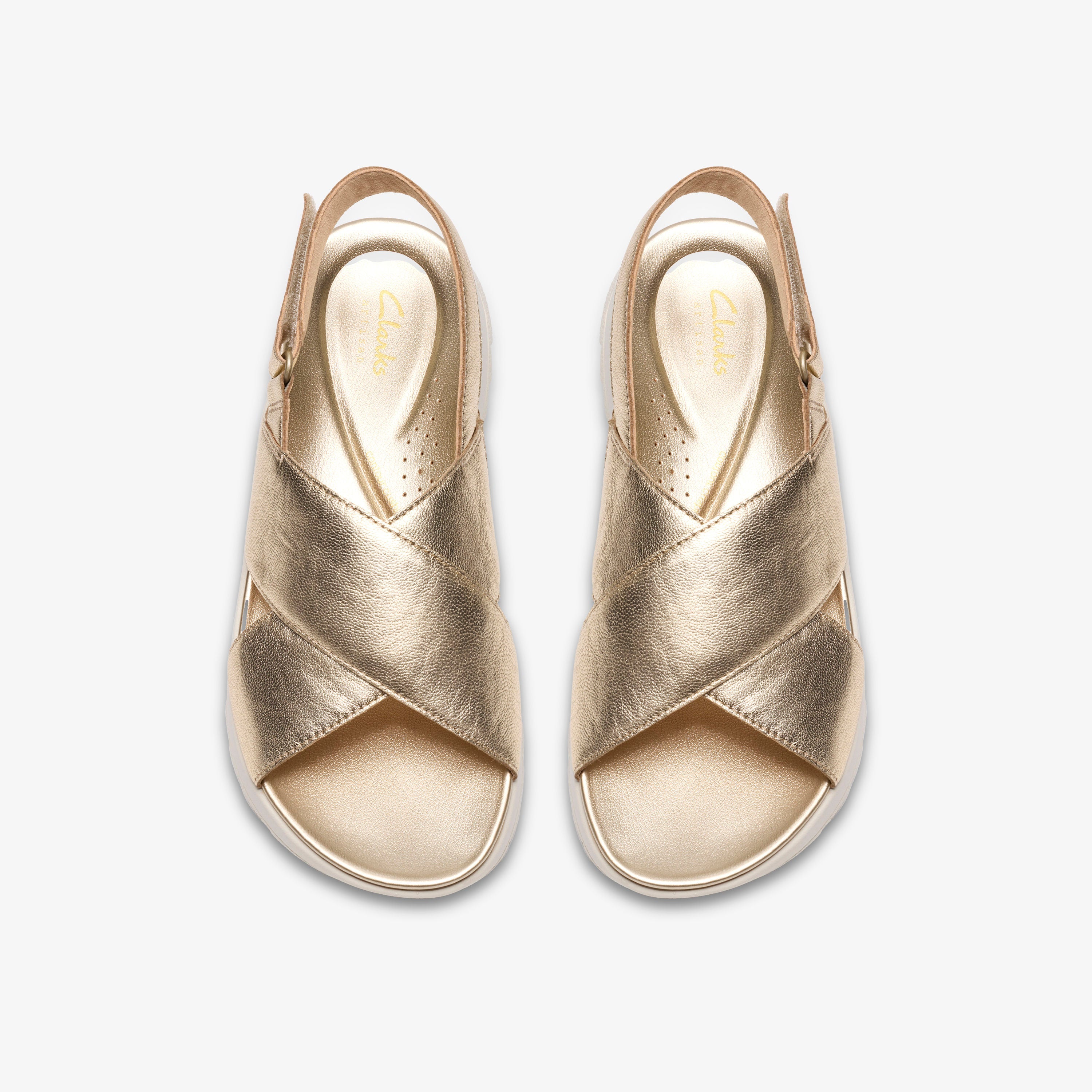 クラークス Clarks DashLite Wish / ダッシュライトウィッシュ (ゴールドレザー)の6枚目