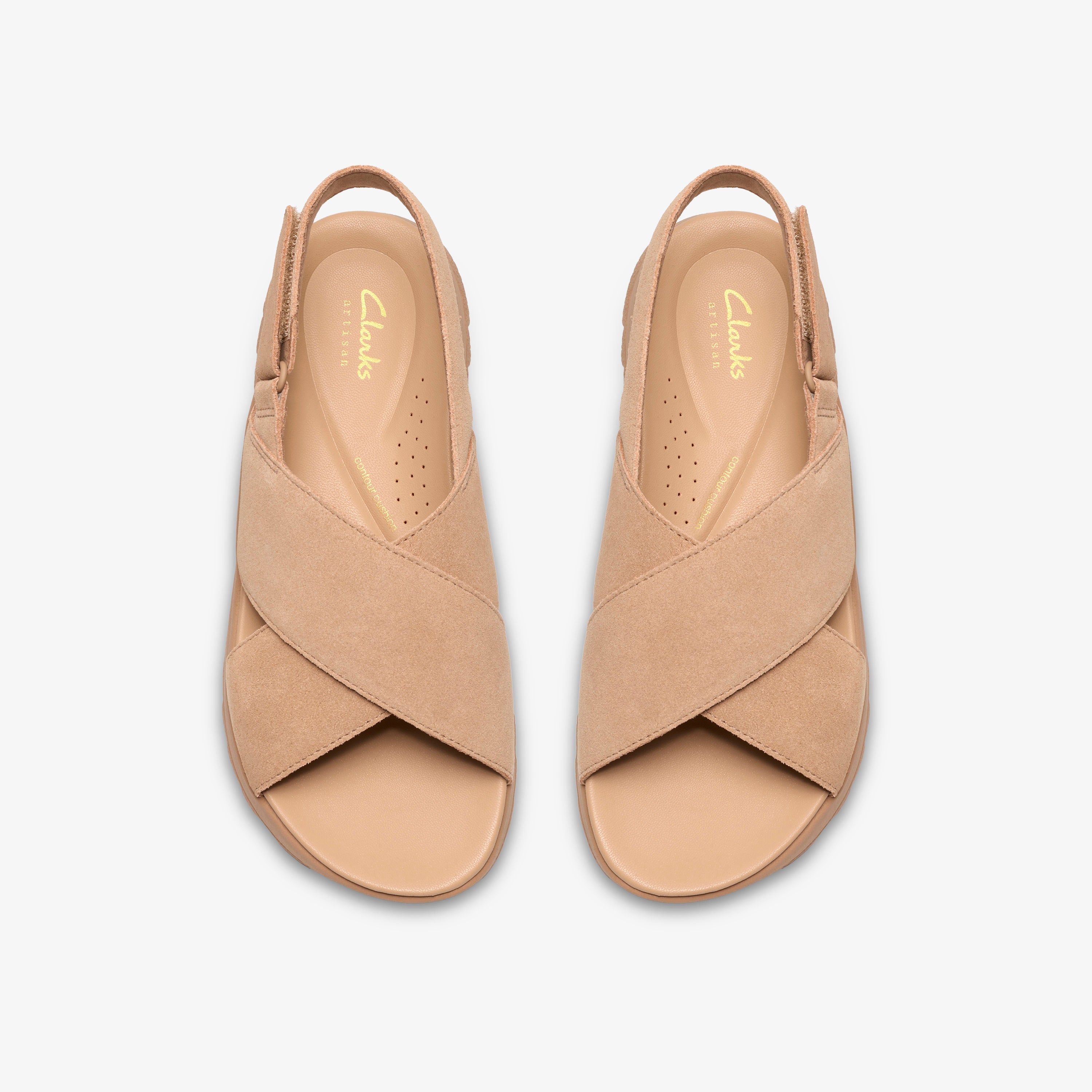クラークス Clarks DashLite Wish / ダッシュライトウィッシュ (ベージュスエード)の6枚目