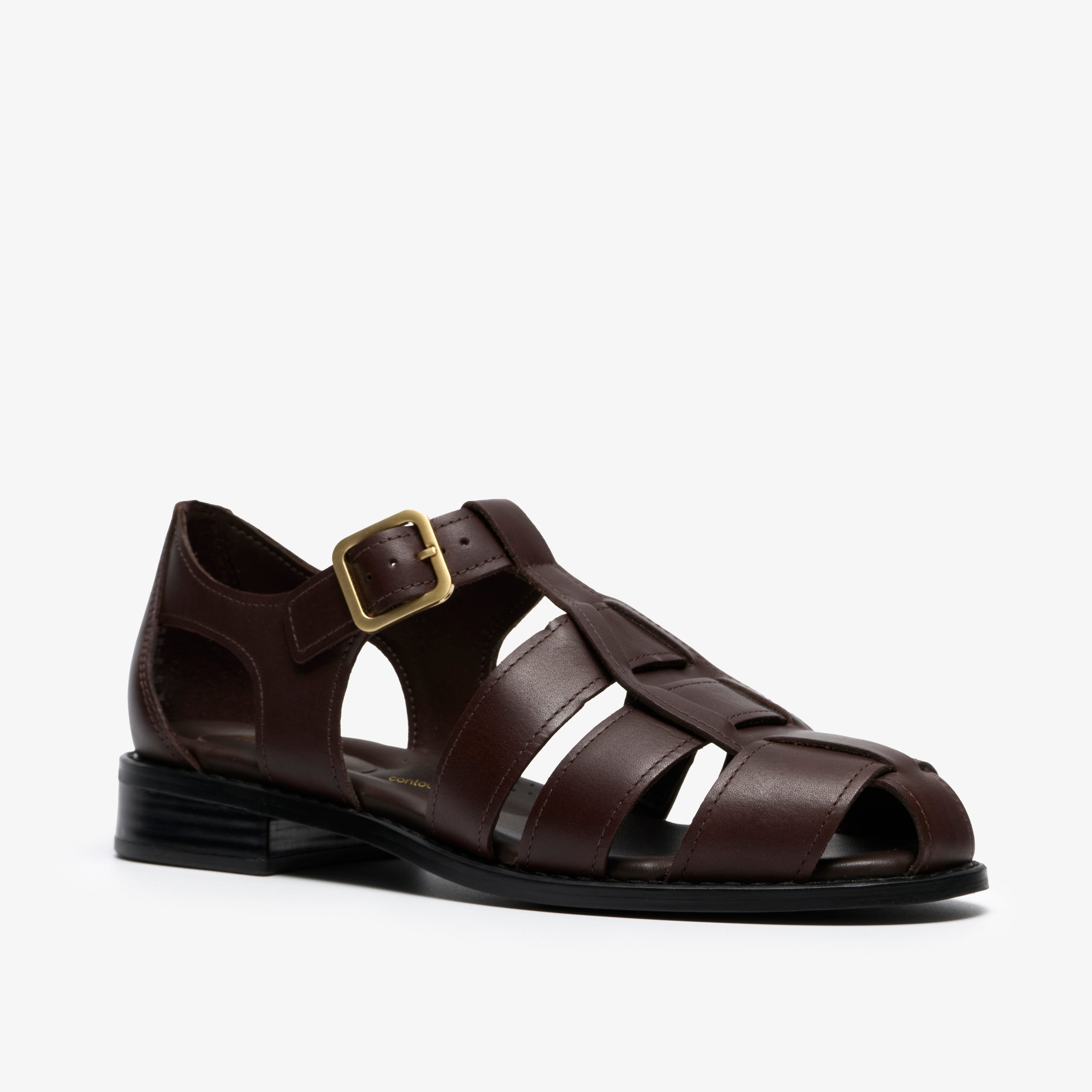クラークス Clarks Hana Sun / ハナサン (ダークブラウンレザー)の4枚目