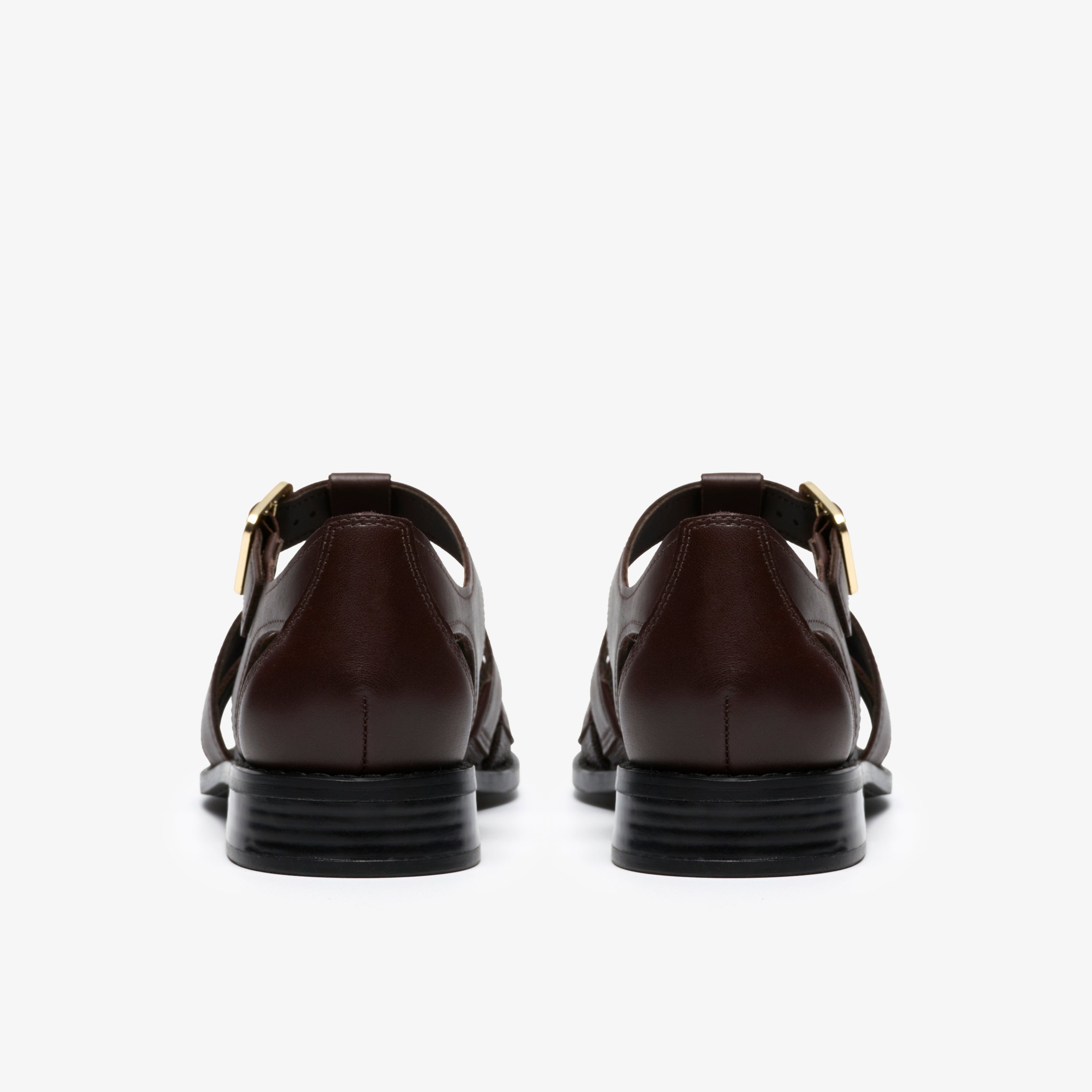 クラークス Clarks Hana Sun / ハナサン (ダークブラウンレザー)の5枚目
