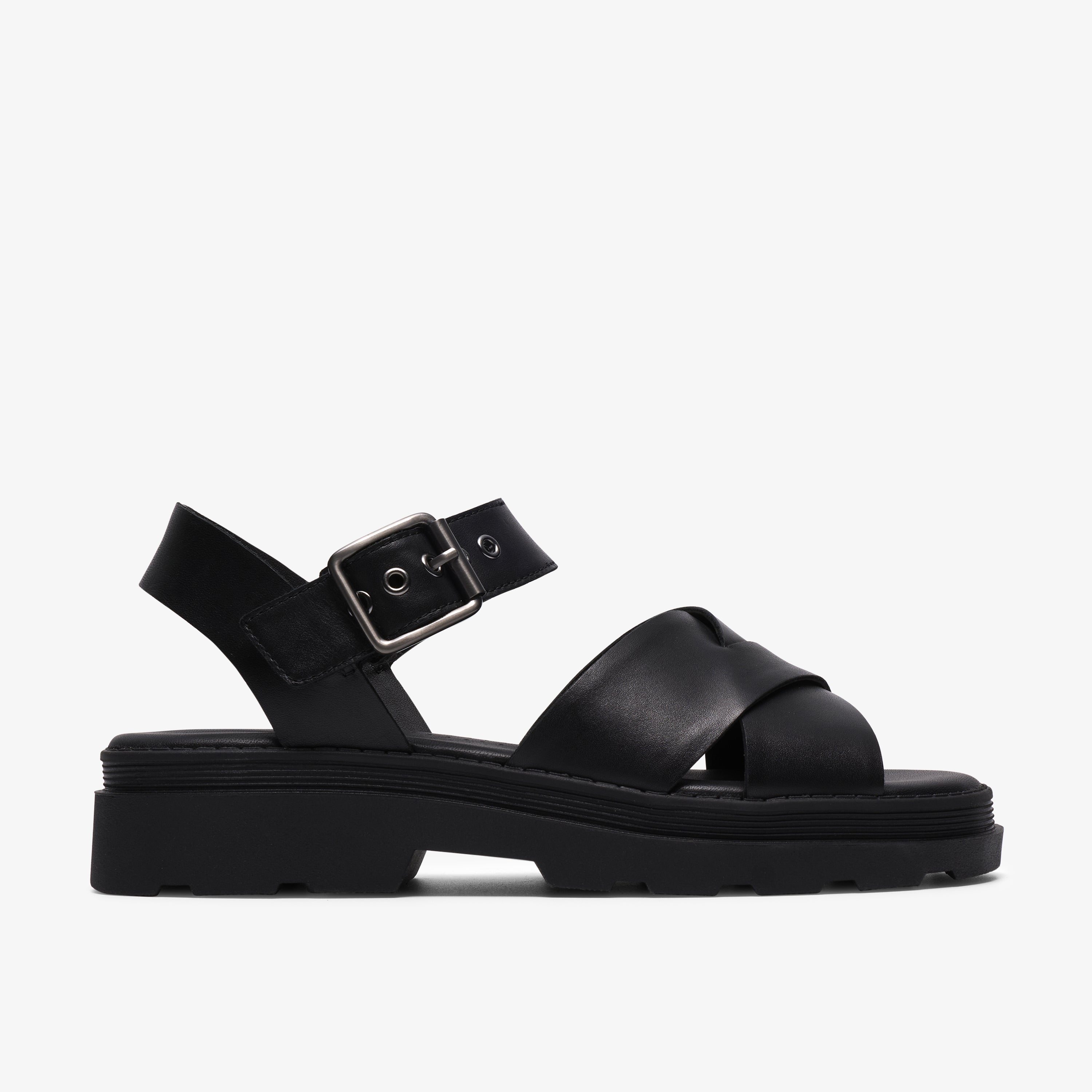クラークス Clarks Orinoco3 Cross / オリノコ3クロス (ブラックレザー)の1枚目