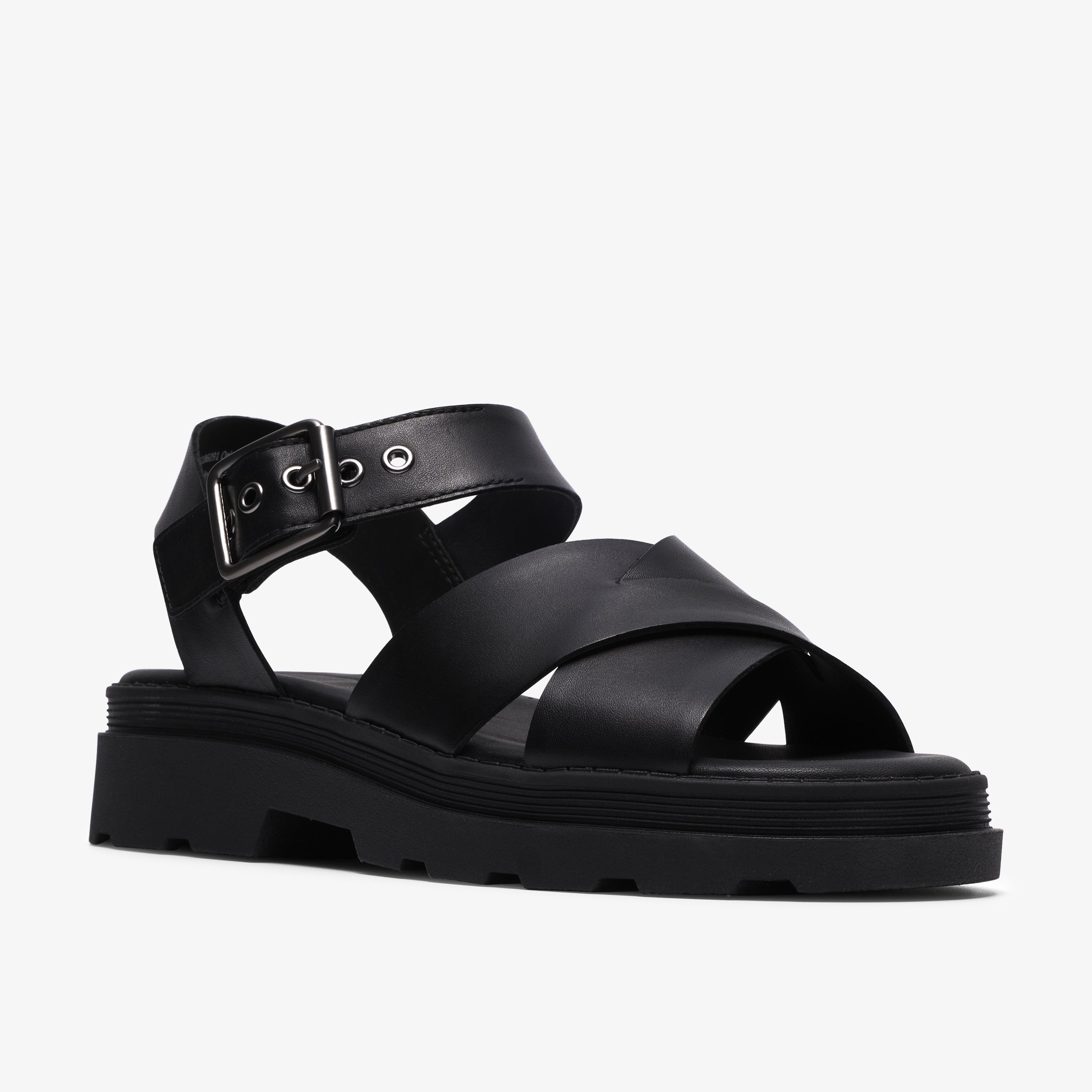 クラークス Clarks Orinoco3 Cross / オリノコ3クロス (ブラックレザー)の4枚目