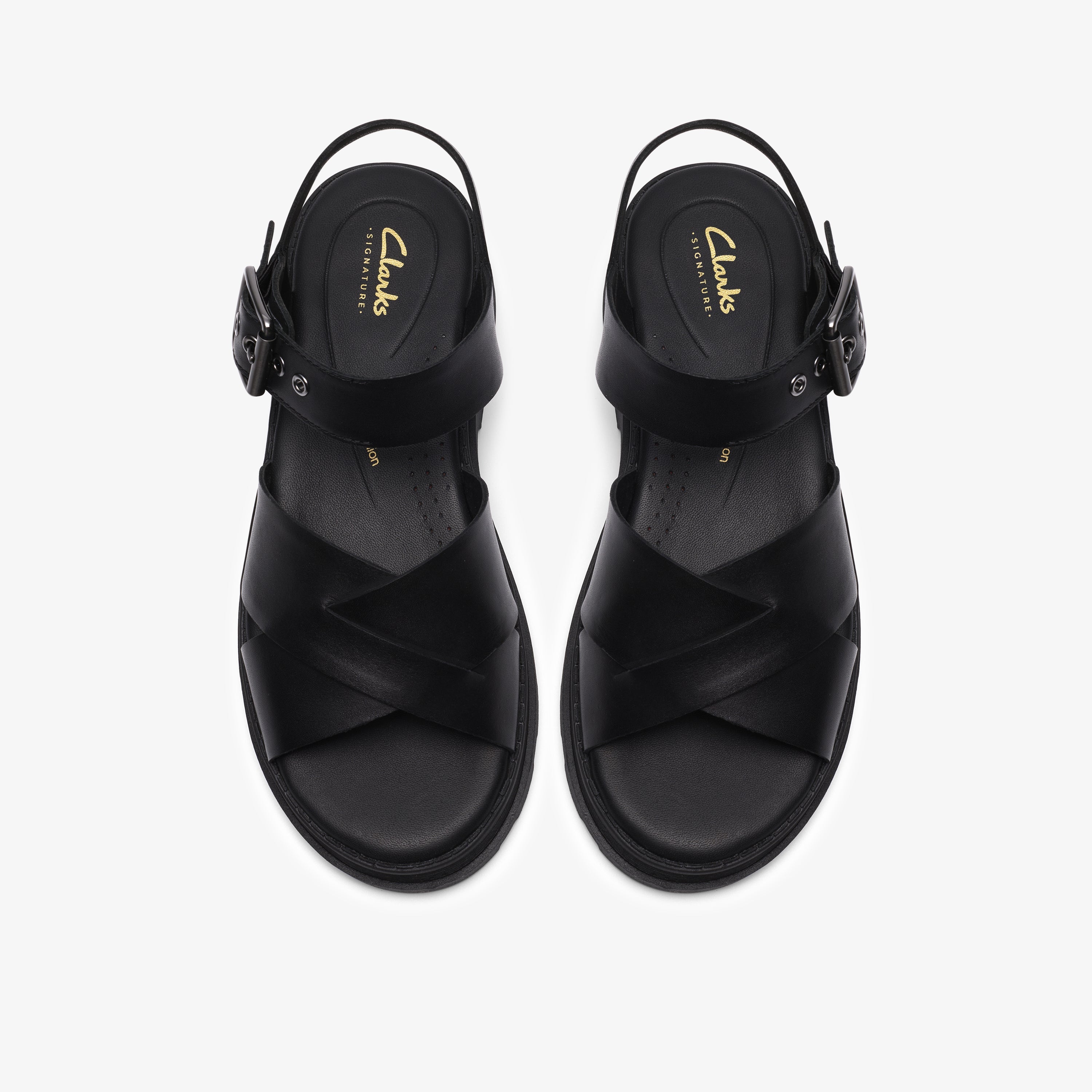 クラークス Clarks Orinoco3 Cross / オリノコ3クロス (ブラックレザー)の6枚目
