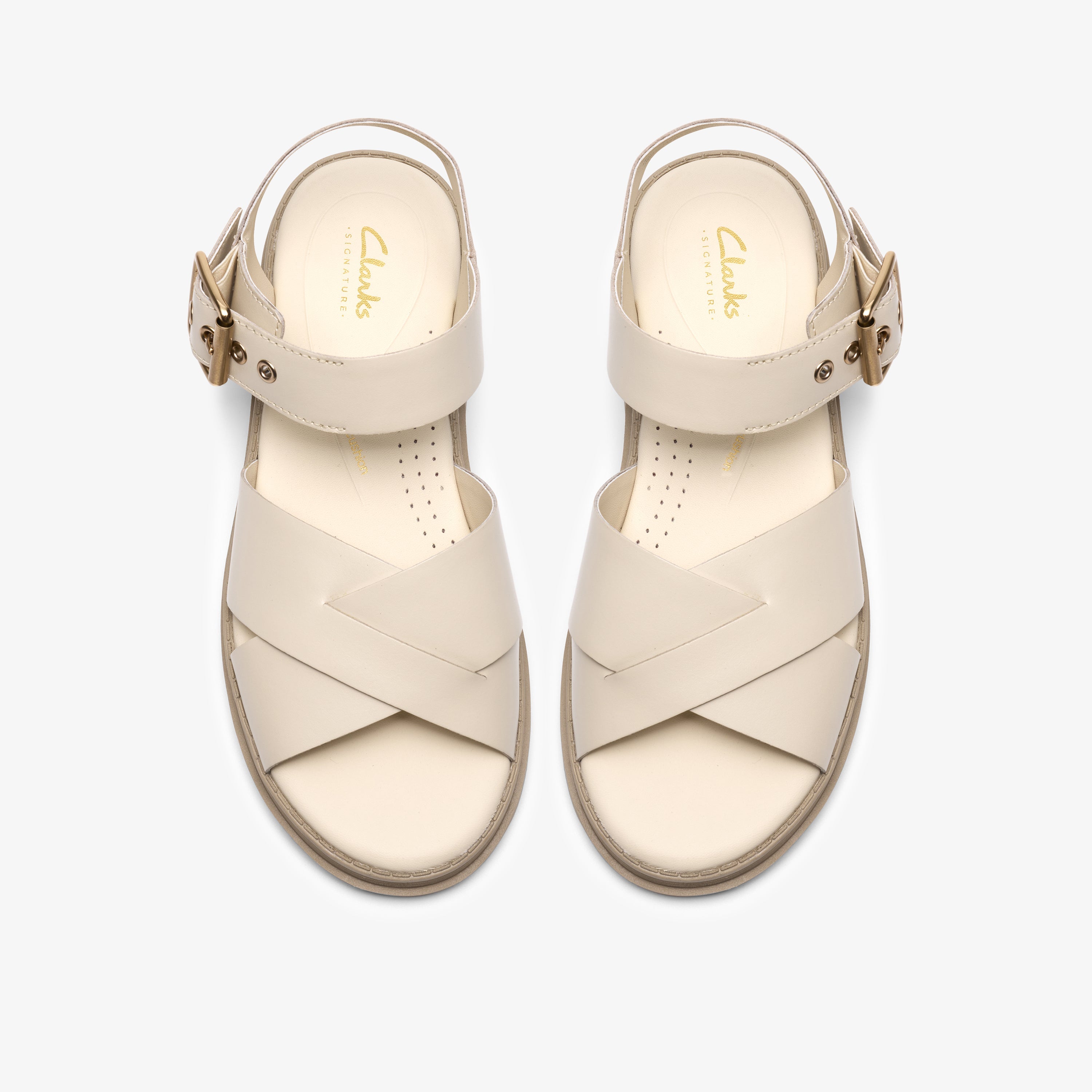 クラークス Clarks Orinoco3 Cross / オリノコ3クロス (クリームレザー)の6枚目