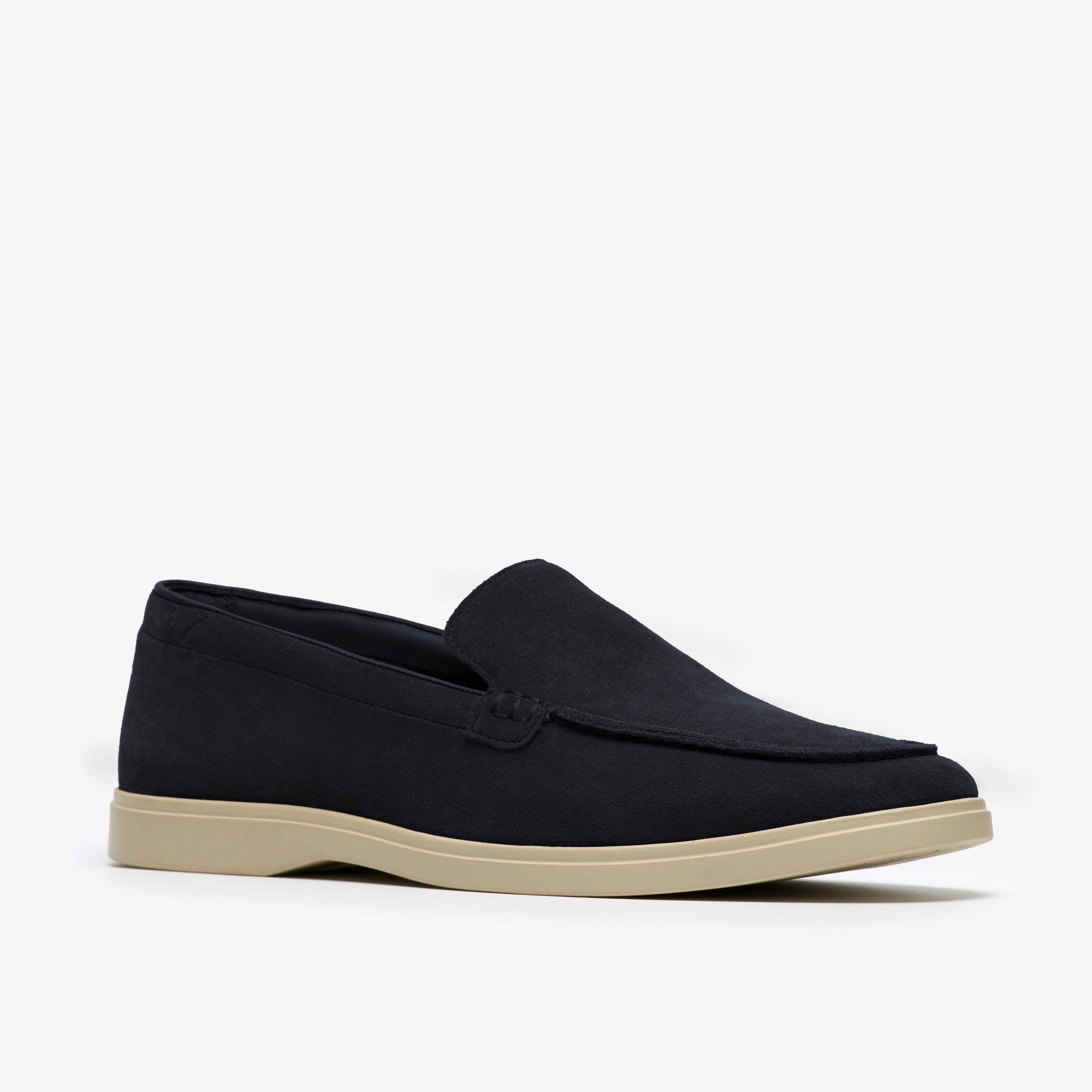 クラークス Clarks Torford Easy / トーフォードイージー (ネイビースエード)の4枚目