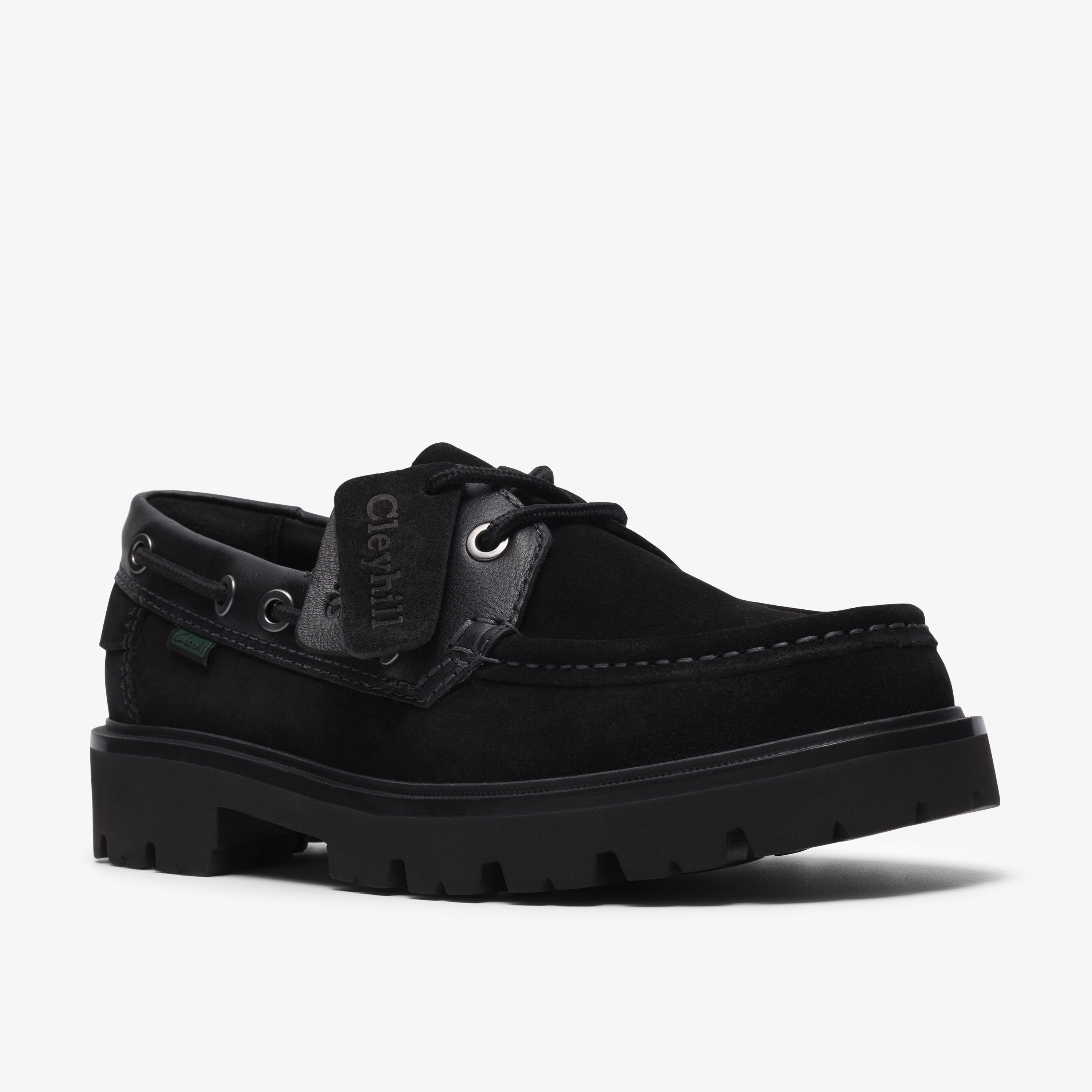 クラークス Clarks Cleyhill Boat / クレイヒルボート (ブラックスエード)の7枚目
