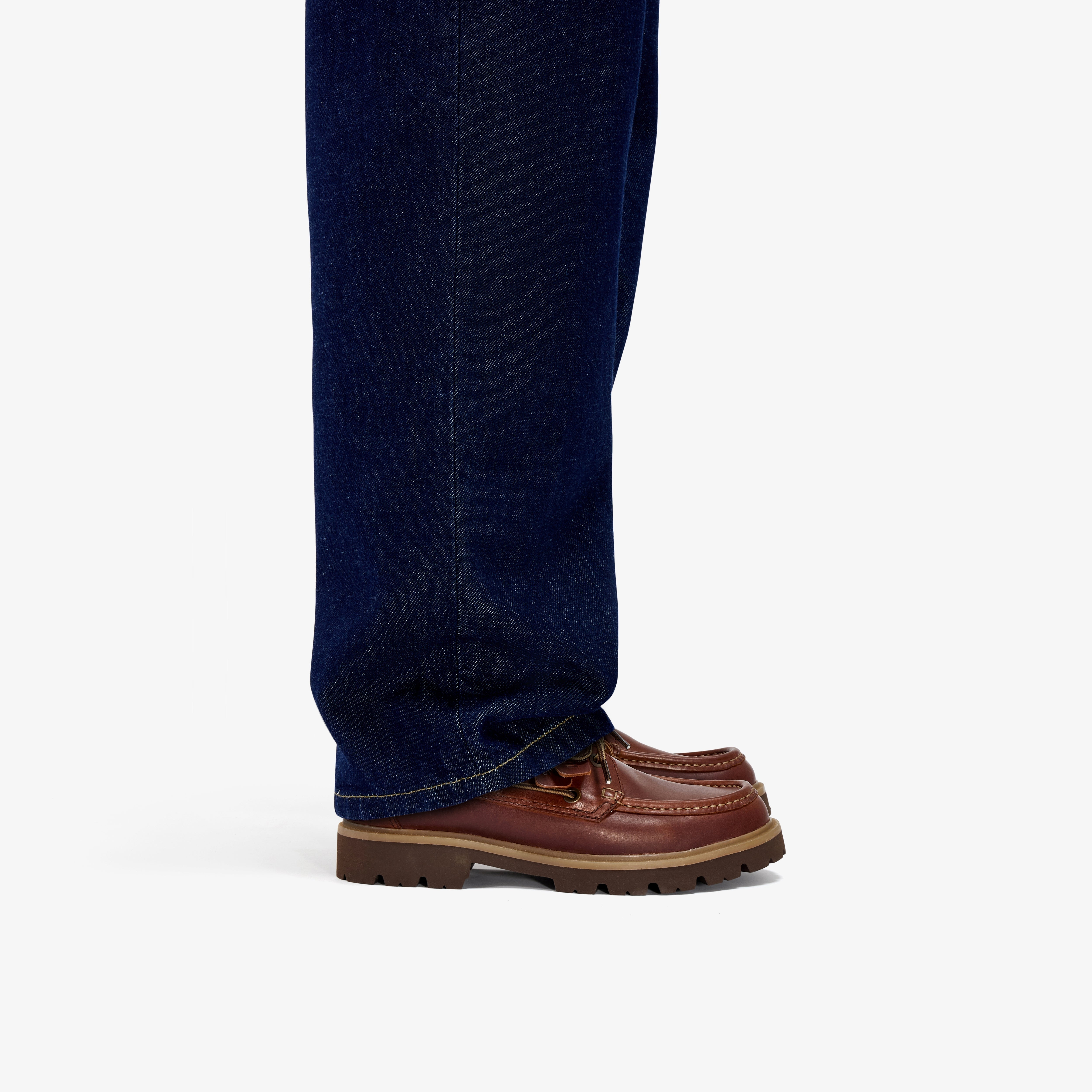 クラークス Clarks Cleyhill Boat / クレイヒルボート (ブラウンレザー)の10枚目