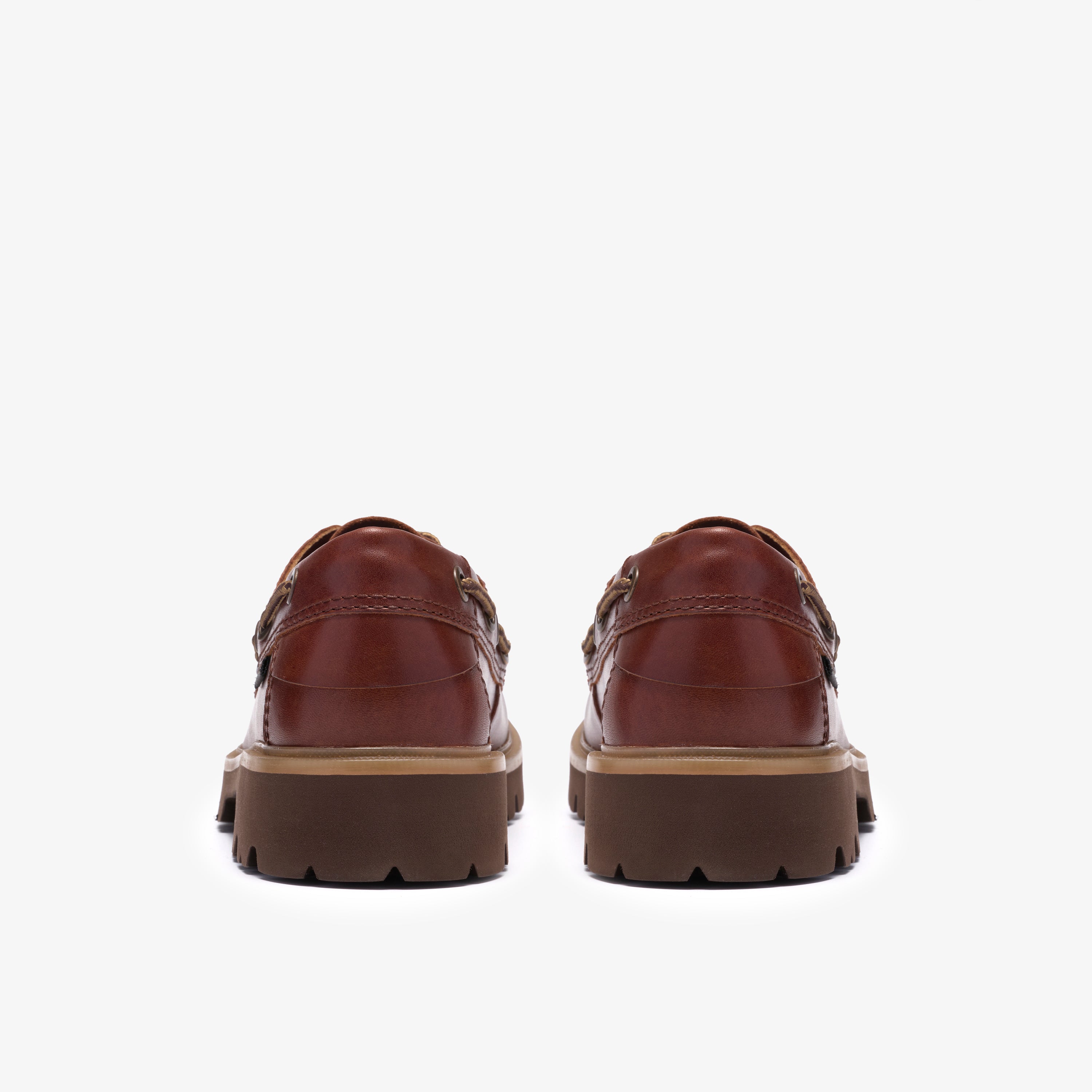 クラークス Clarks Cleyhill Boat / クレイヒルボート (ブラウンレザー)の5枚目