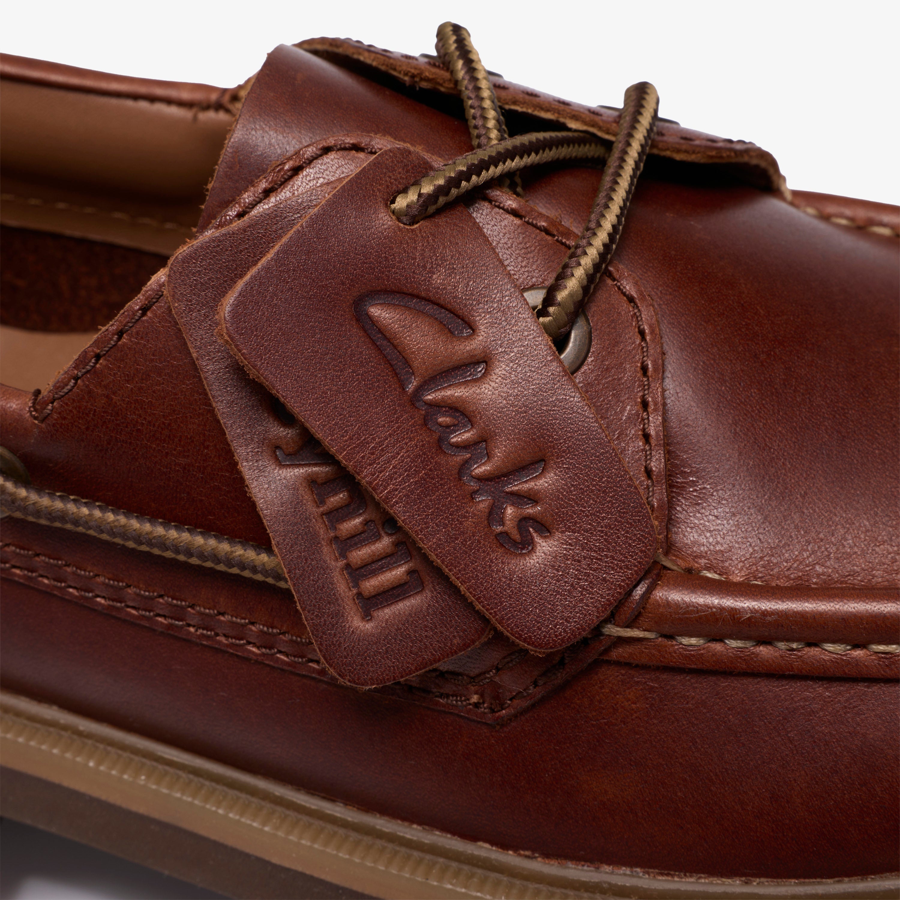 クラークス Clarks Cleyhill Boat / クレイヒルボート (ブラウンレザー)の8枚目