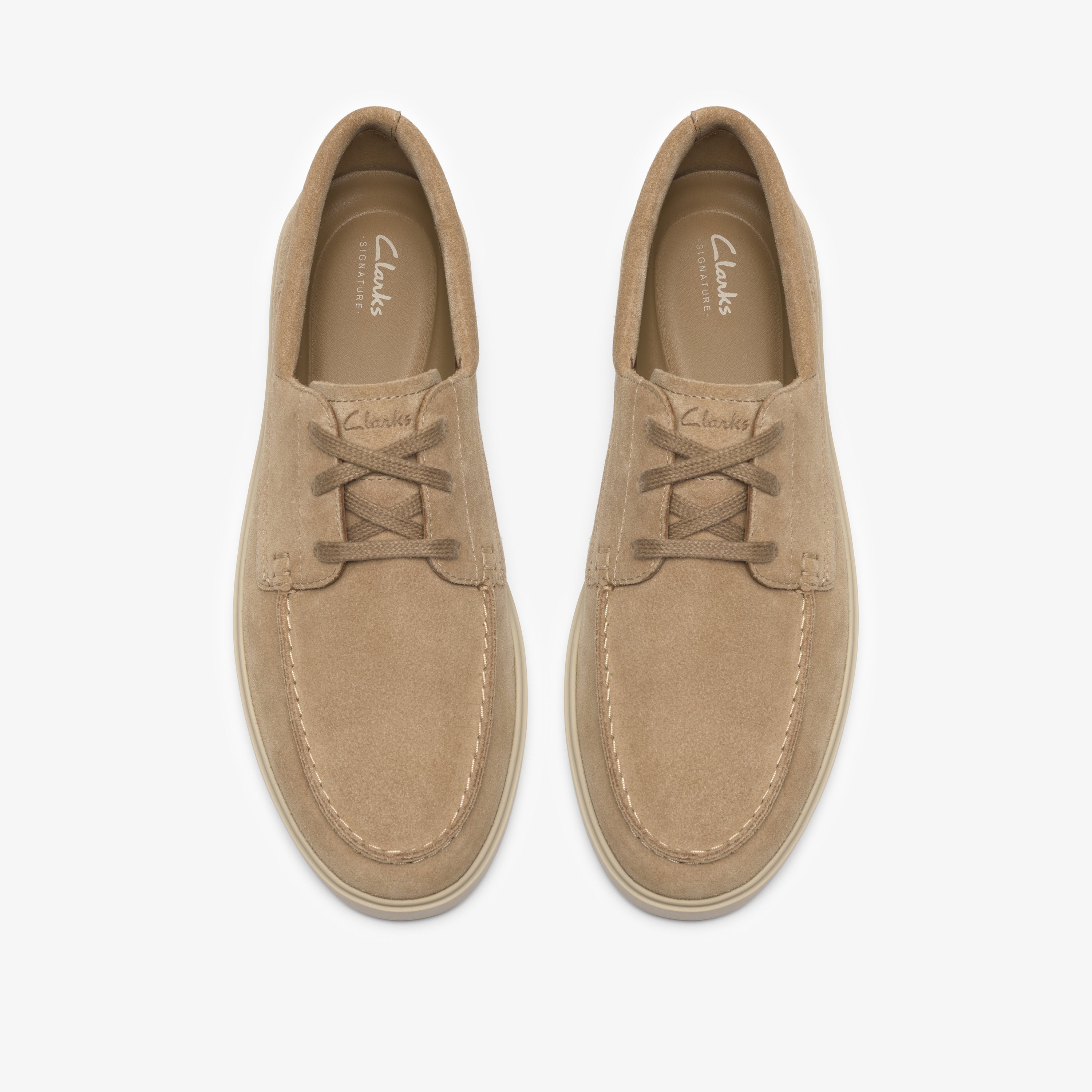 クラークス Clarks Lockford Boat / ロックフォードボート (ダークサンドスエード)の6枚目