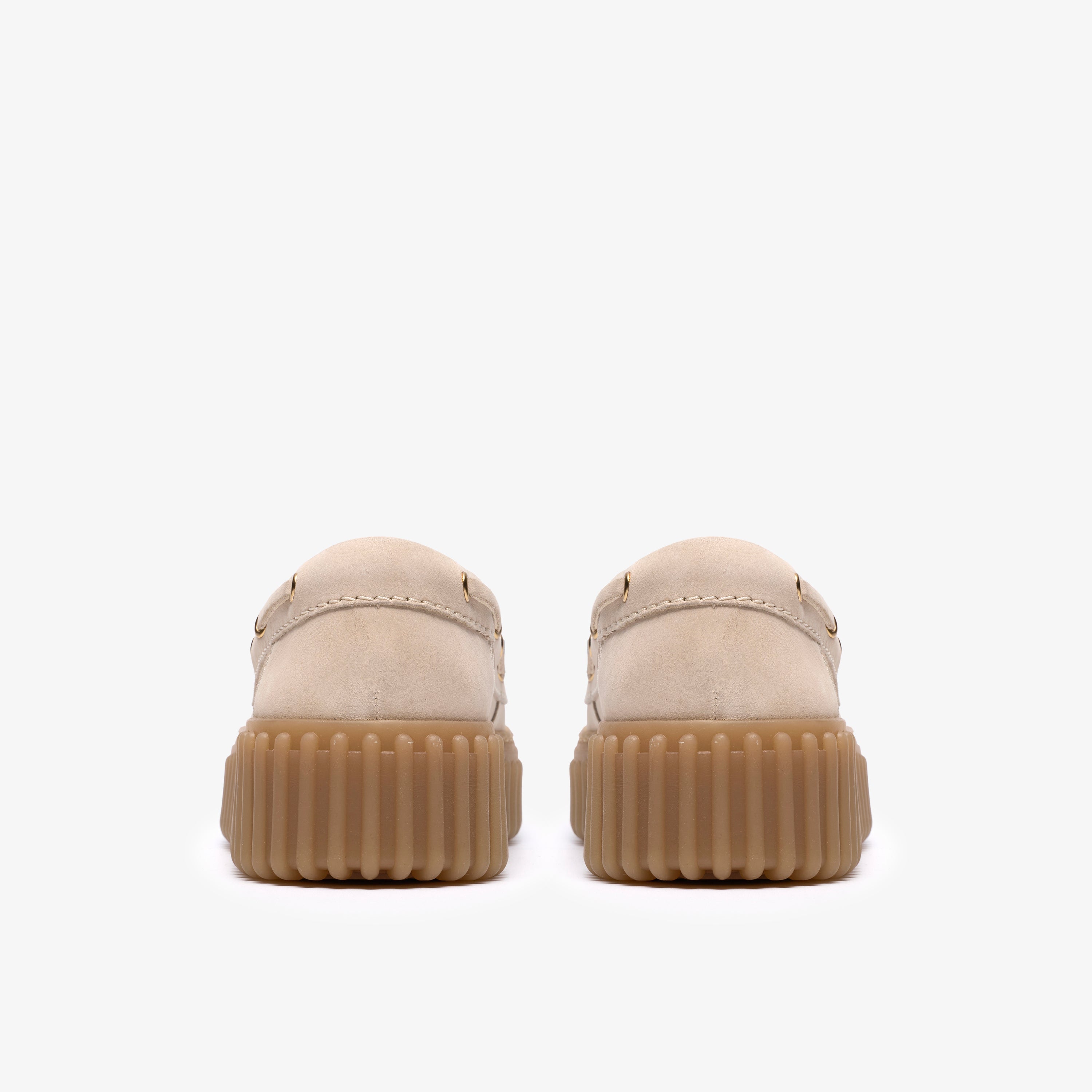 クラークス Clarks Torhill Boat / トーヒルボート (クリームヌバック)の5枚目