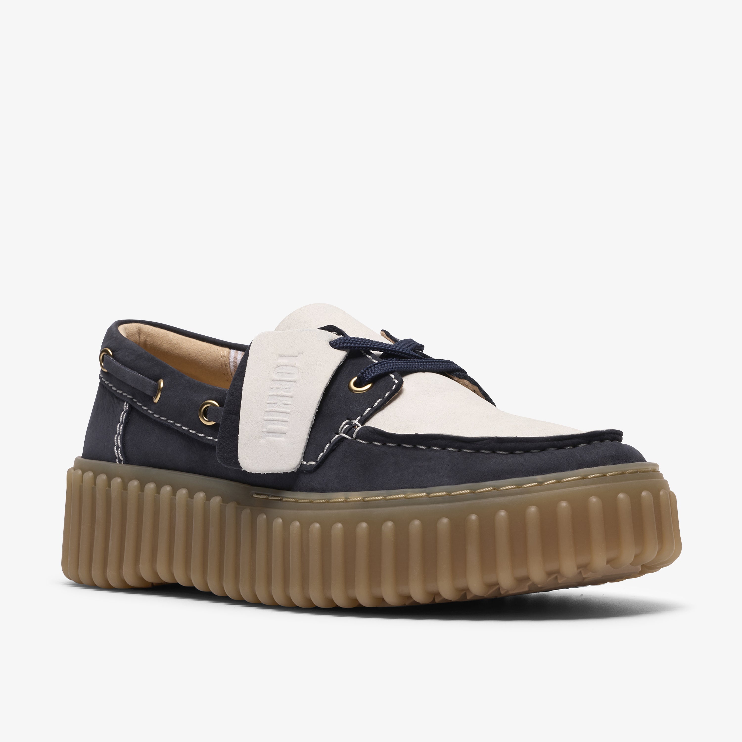 クラークス Clarks Torhill Boat / トーヒルボート (ネイビーコンビ)の7枚目