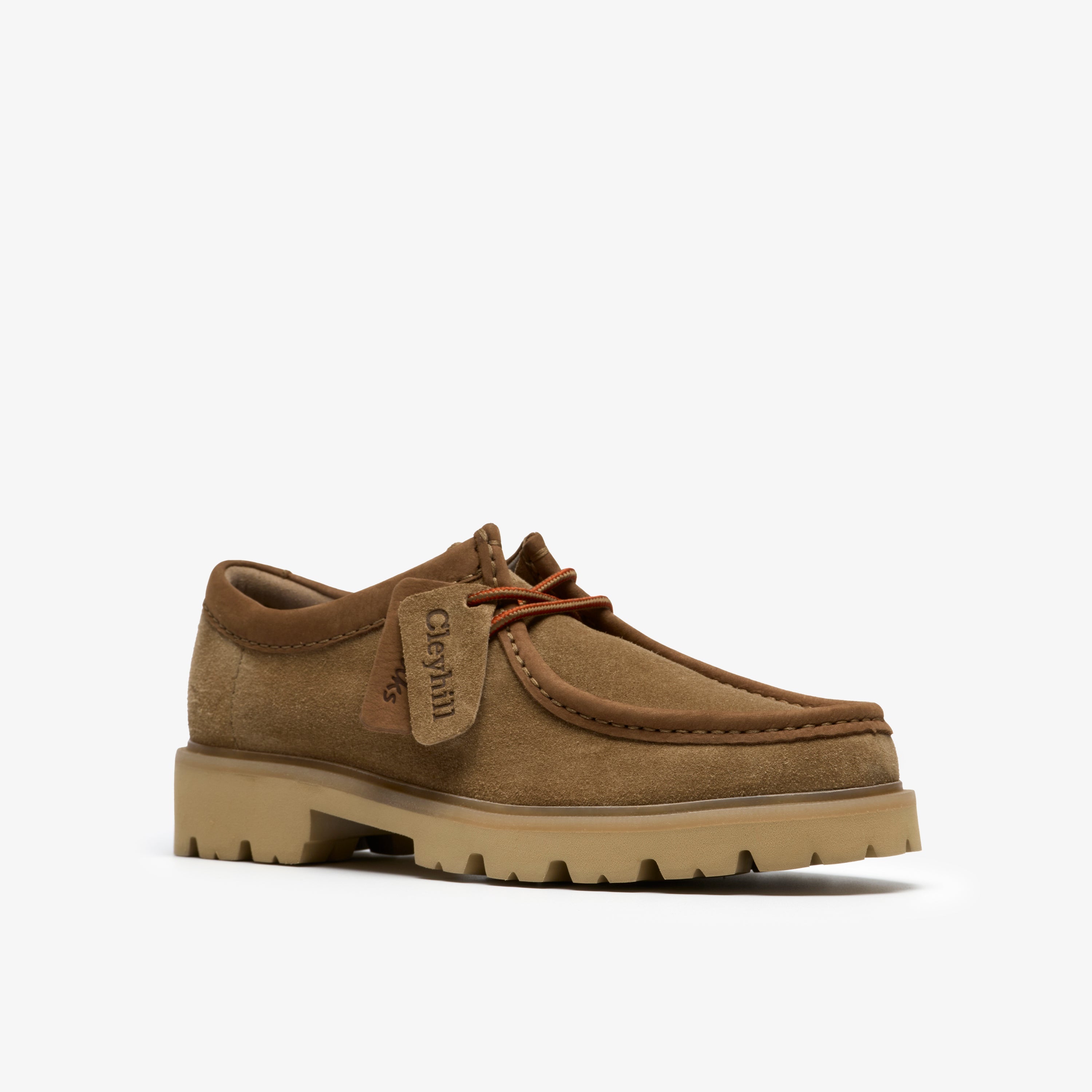 クラークス Clarks Cleyhill Seam / クレイヒルシーム (ダークサンドスエード)の7枚目