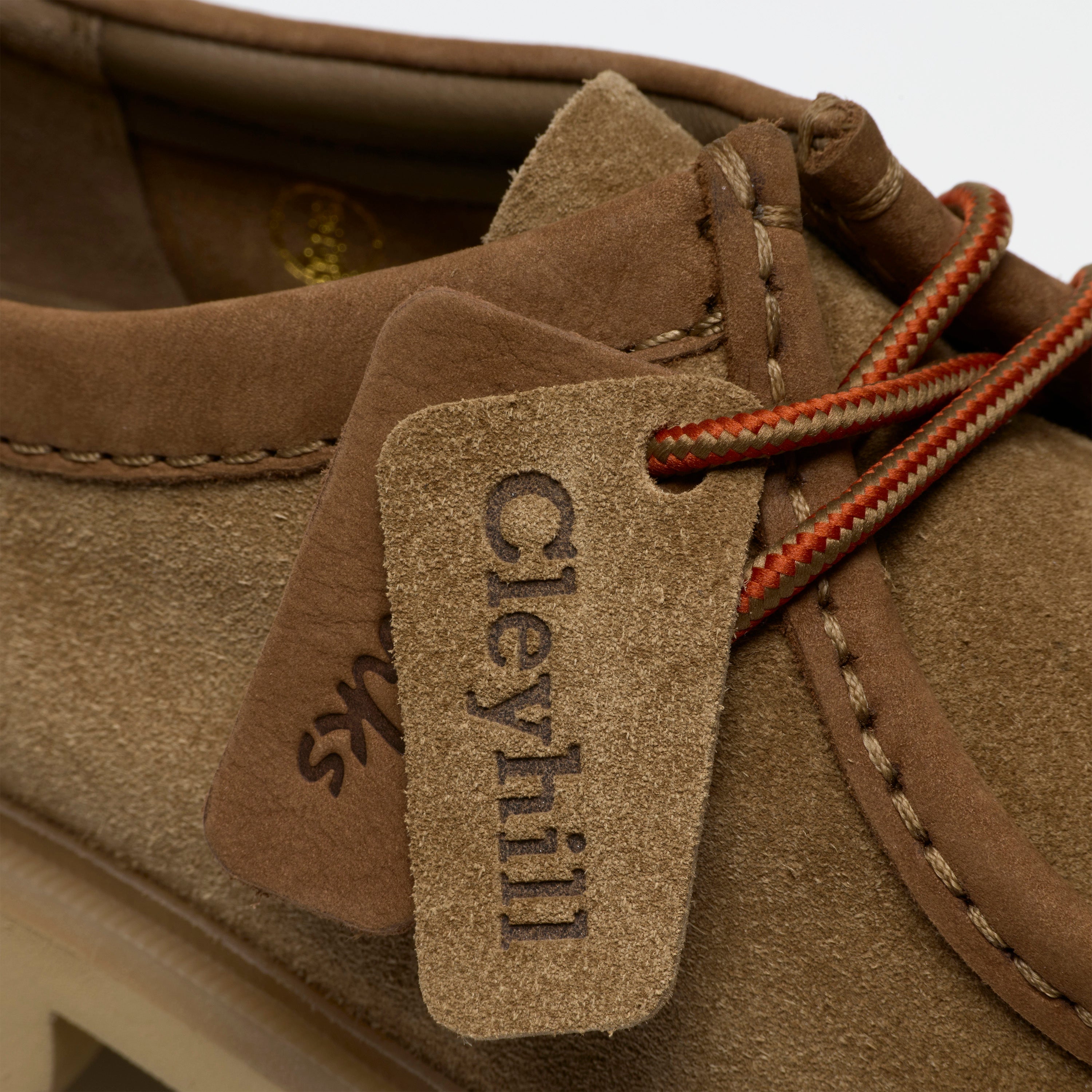 クラークス Clarks Cleyhill Seam / クレイヒルシーム (ダークサンドスエード)の8枚目