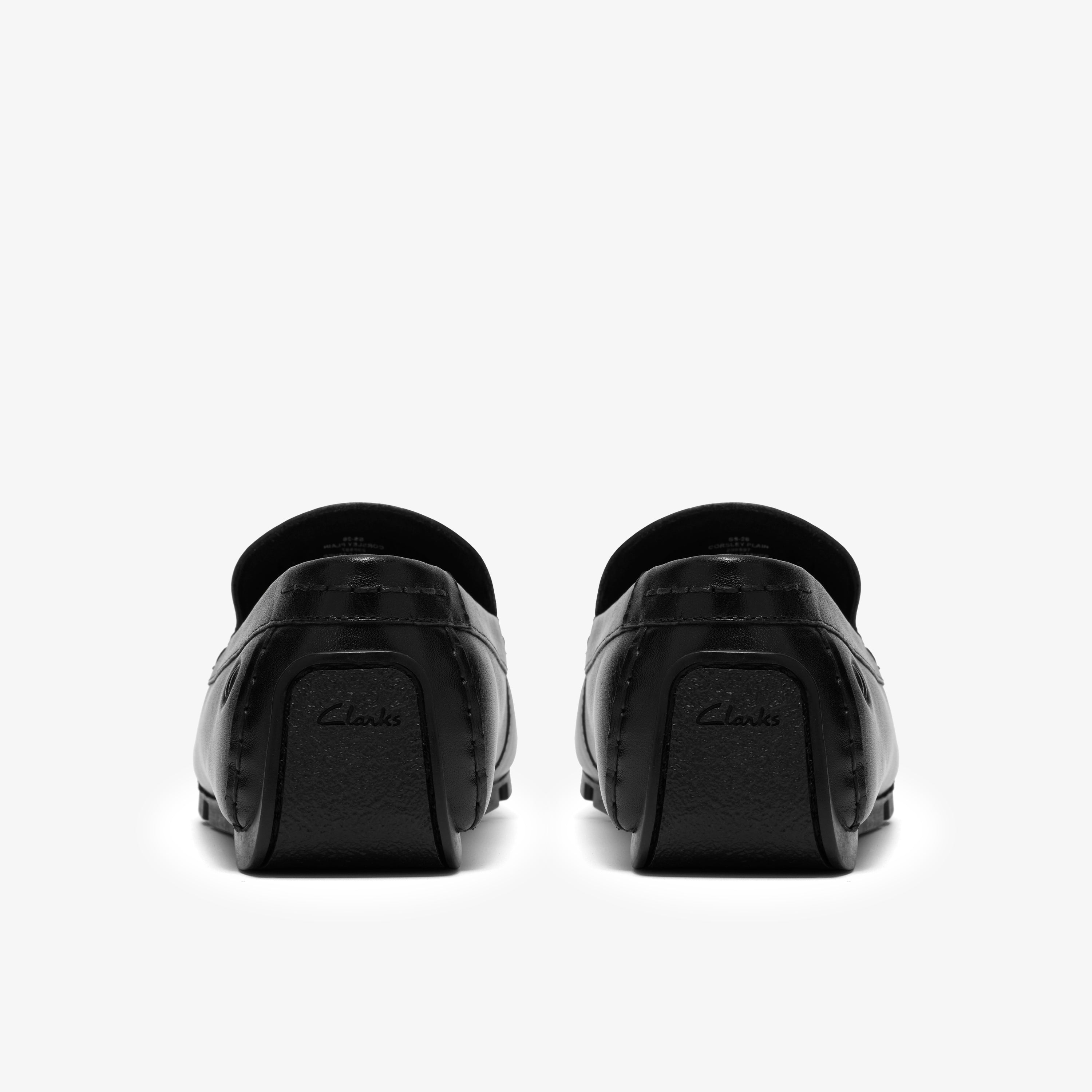 クラークス Clarks Corsley Plain / コーズリープレーン (ブラックレザー)の5枚目