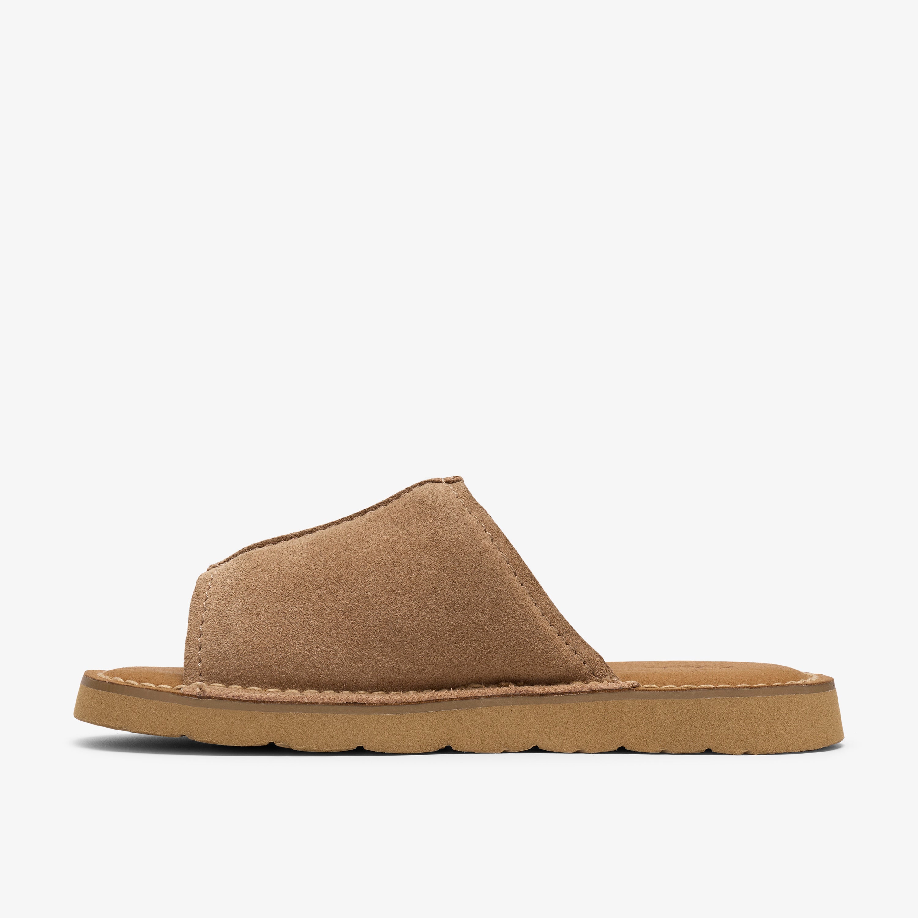クラークス Clarks Solsbury Slide / ソルスブリースライド (ダークサンドスエード)の2枚目