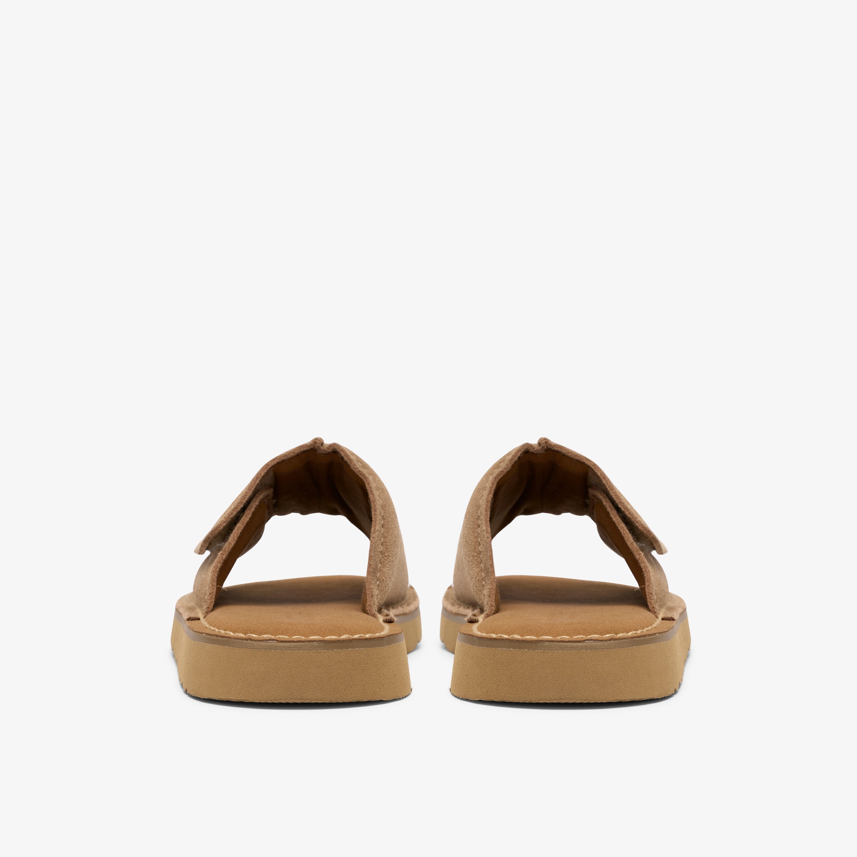 クラークス Clarks Solsbury Slide / ソルスブリースライド (ダークサンドスエード)の5枚目