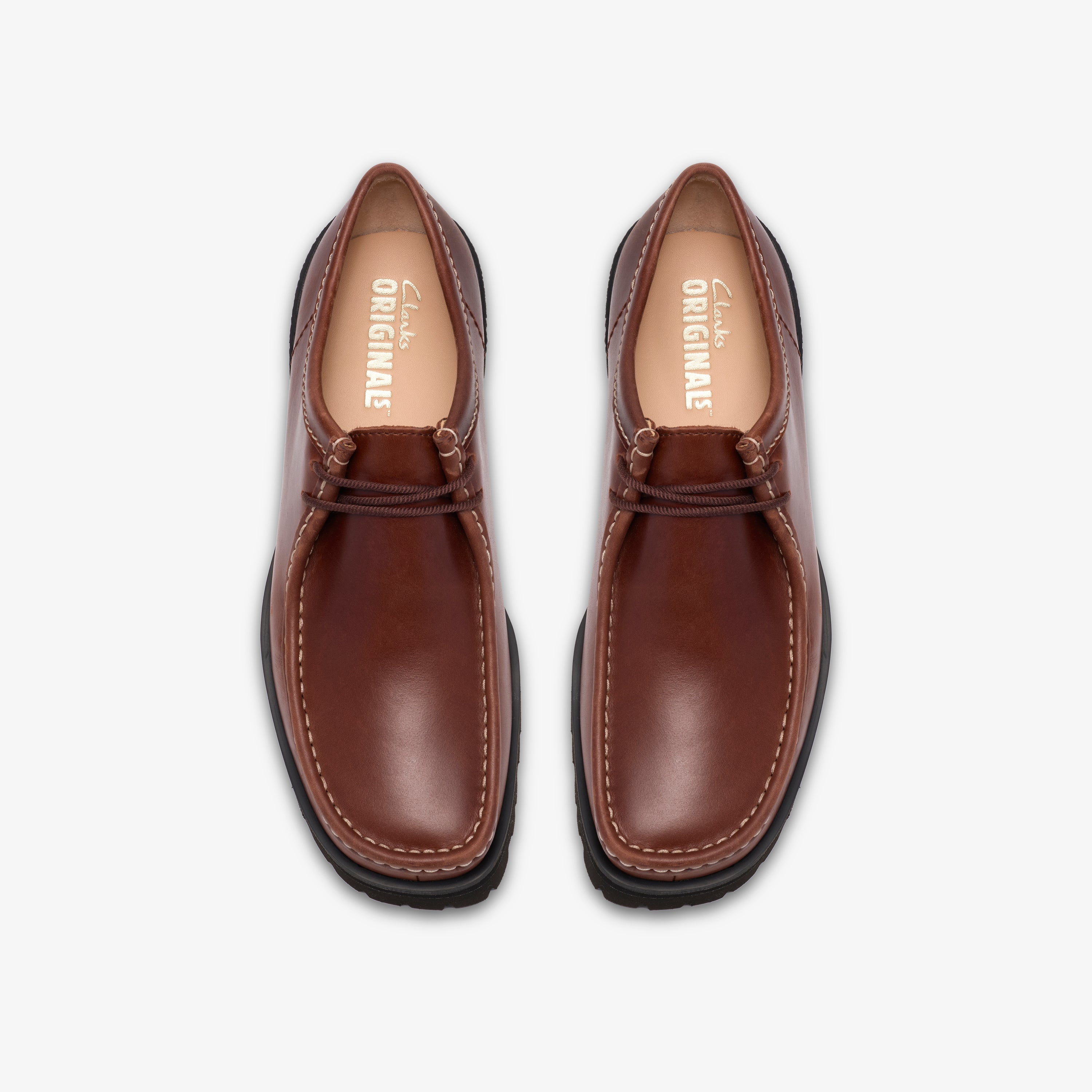 クラークス Clarks Walla Yukoner / ワラユーコナー (ブラウンレザー)の6枚目