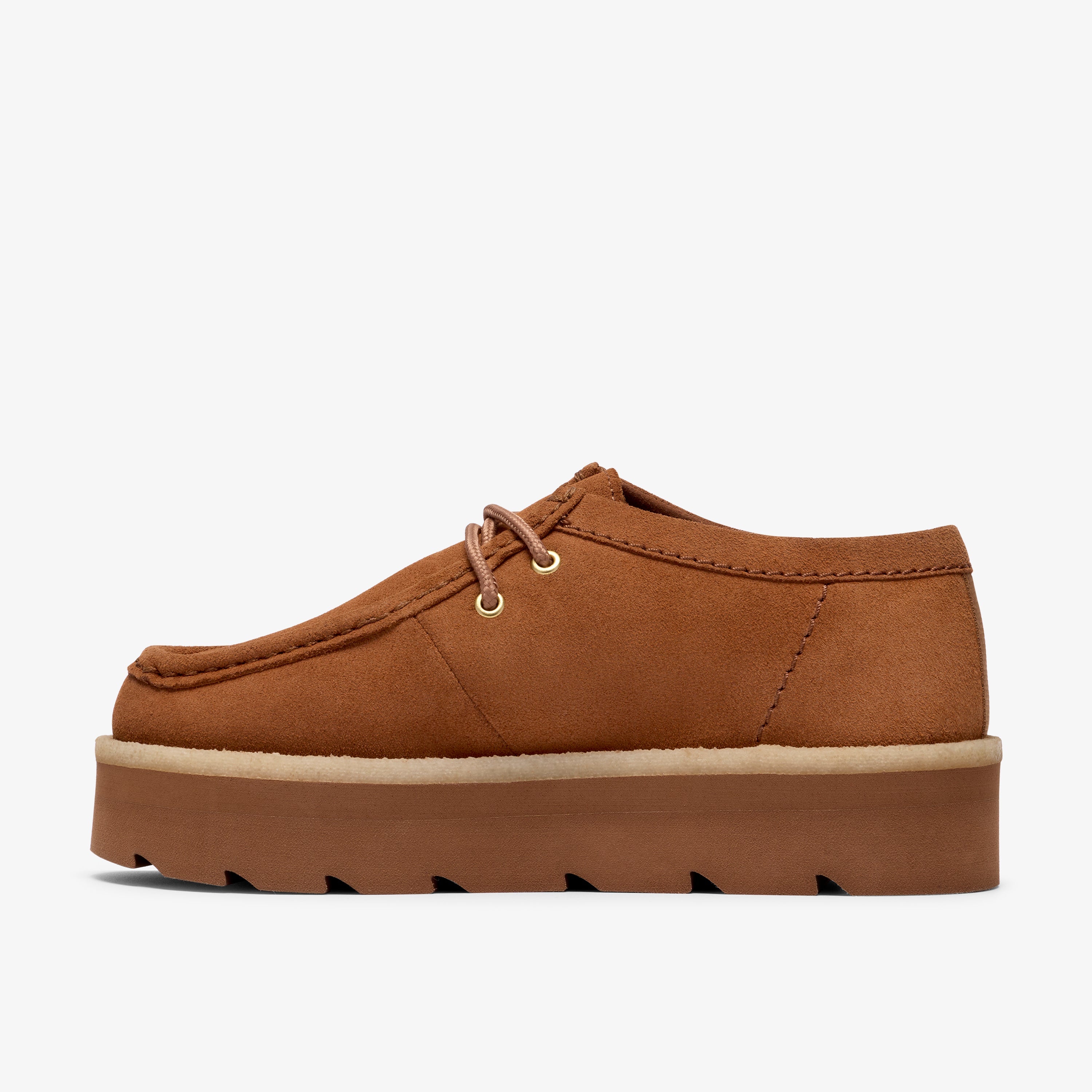 クラークス Clarks Meare Walla. / レディースメアワラ (タンスエード)の2枚目