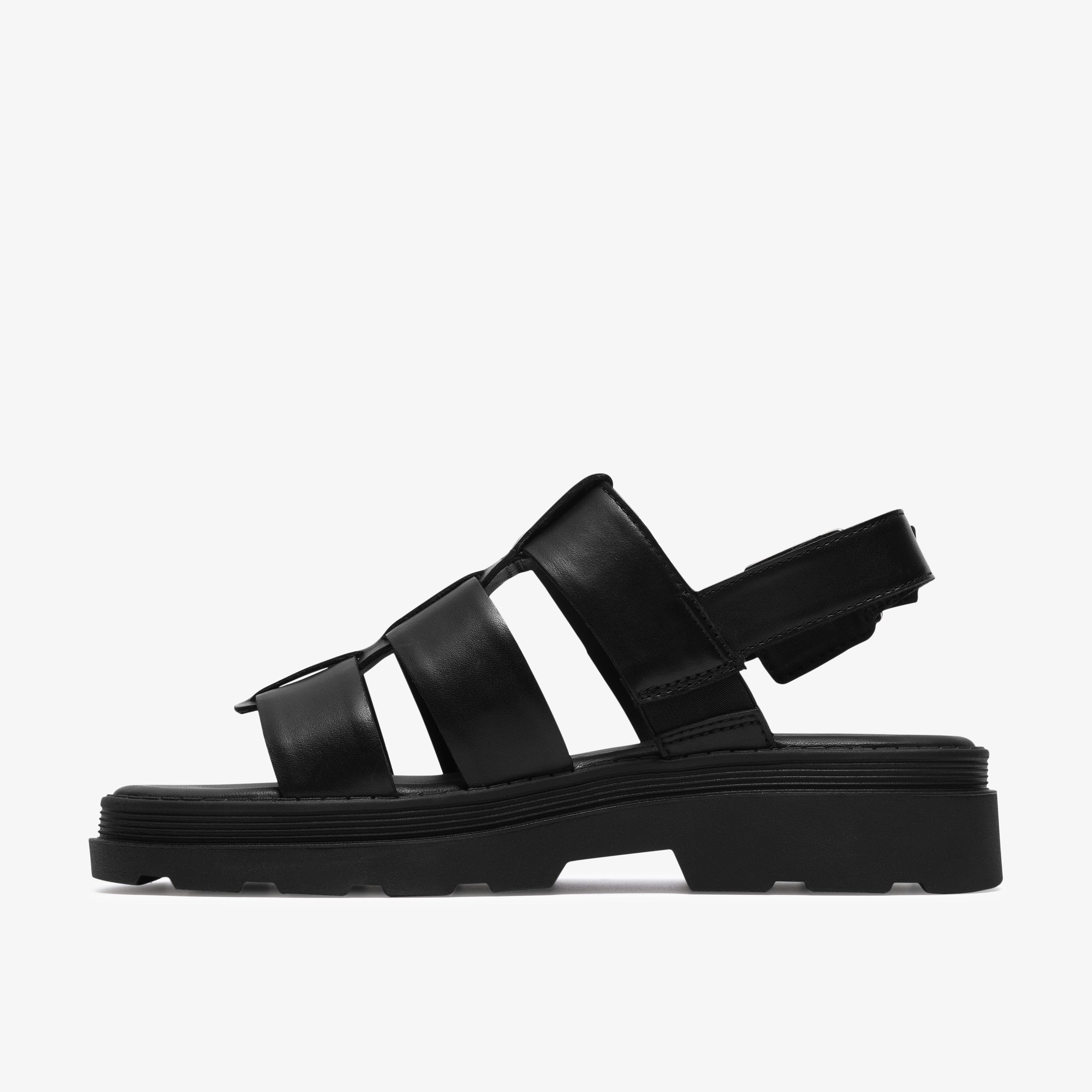 クラークス Clarks Orinoco3 Strap / オリノコ3ストラップ (ブラックレザー)の2枚目