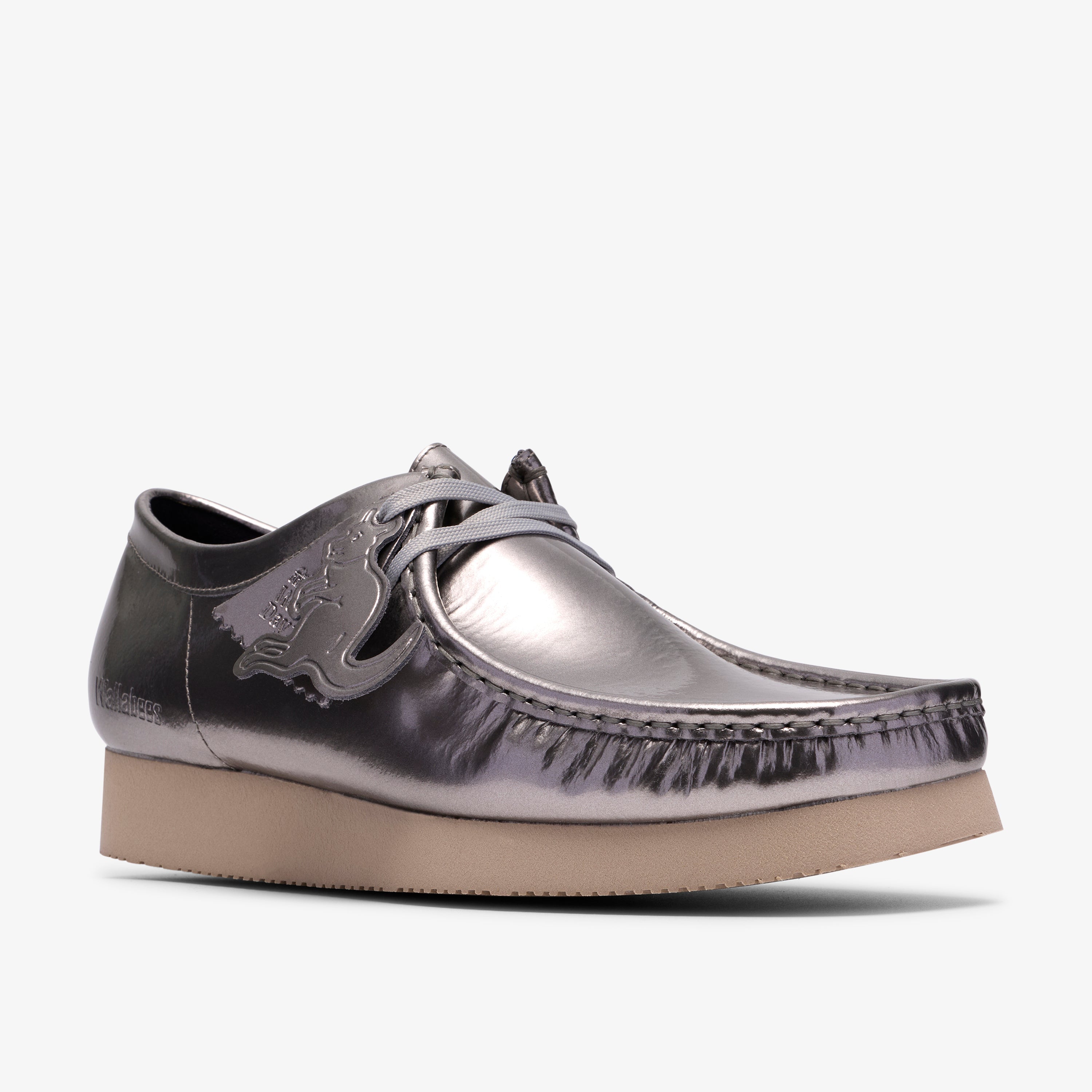 クラークス Clarks Wallabee 2604 / メンズワラビー2604 (シルバーパテント)の7枚目