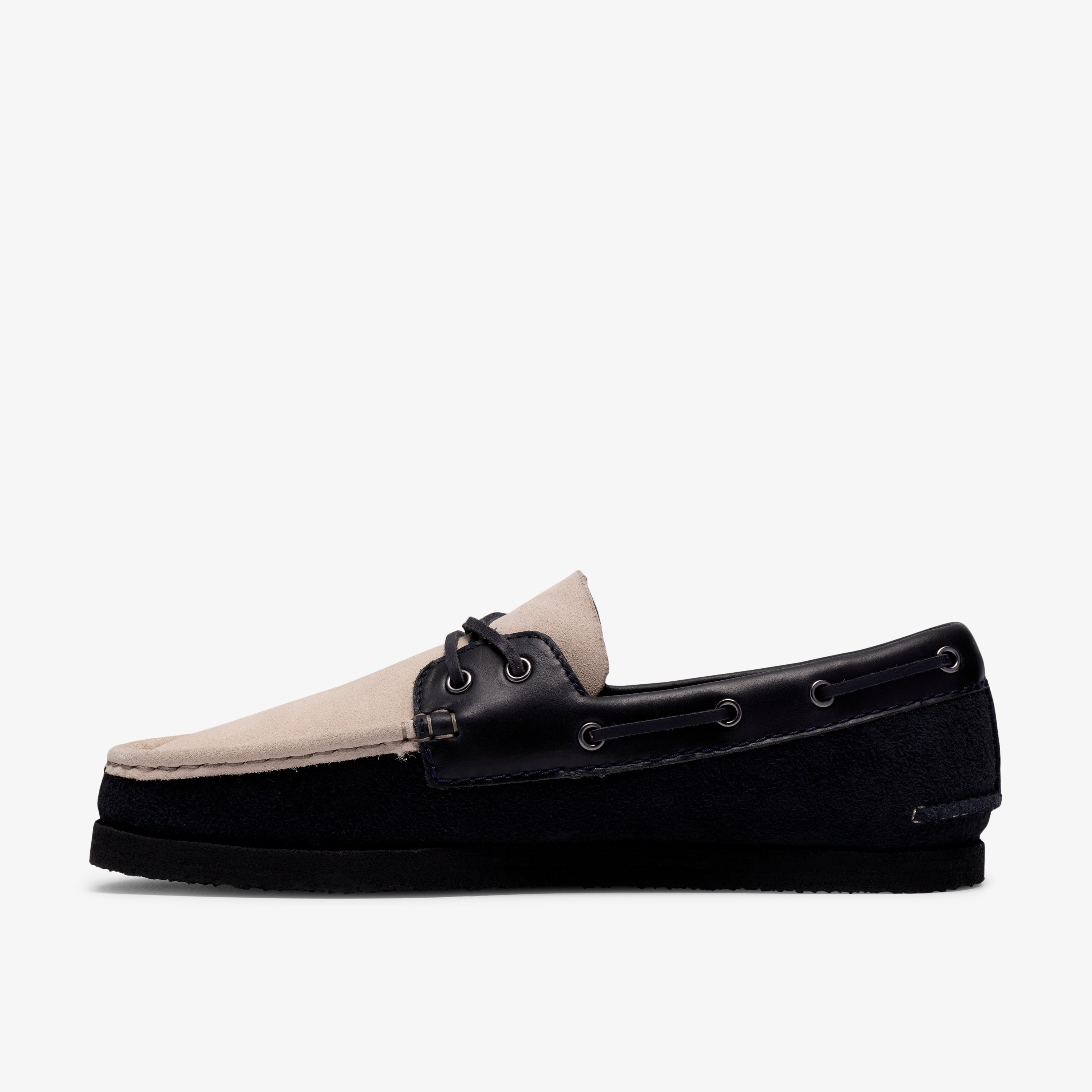 クラークス Clarks Godney Boat / ゴドニーボート (ネイビーコンビ)の2枚目