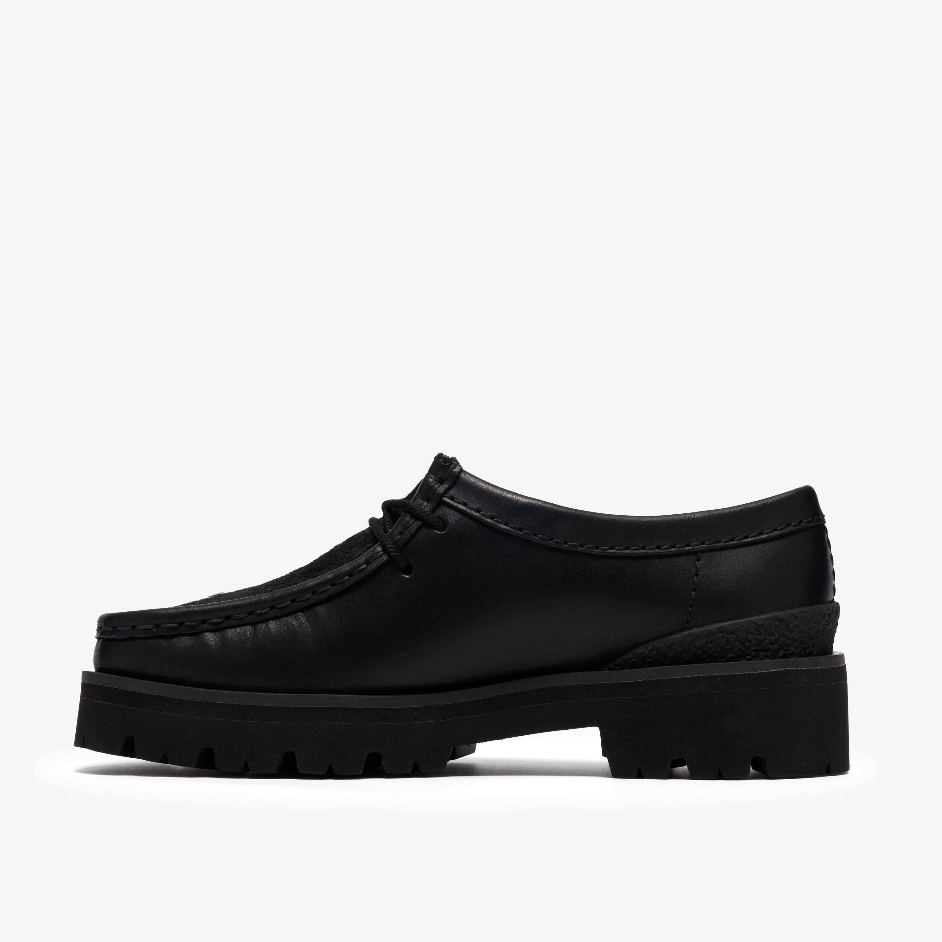 クラークス Clarks Walla Yukoner. / ワラユーコナー (ブラックコンビレザー)の2枚目