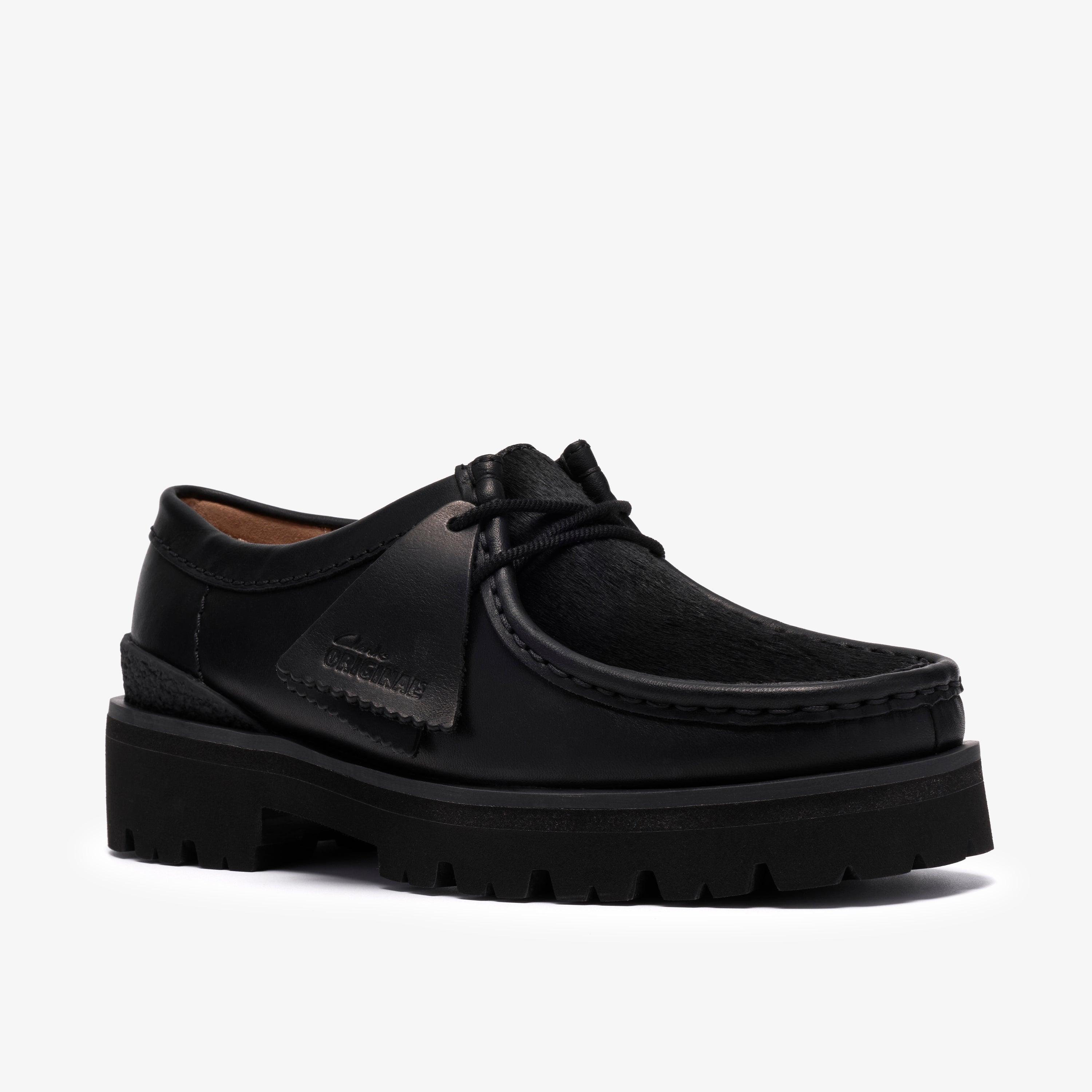 クラークス Clarks Walla Yukoner. / ワラユーコナー (ブラックコンビレザー)の7枚目
