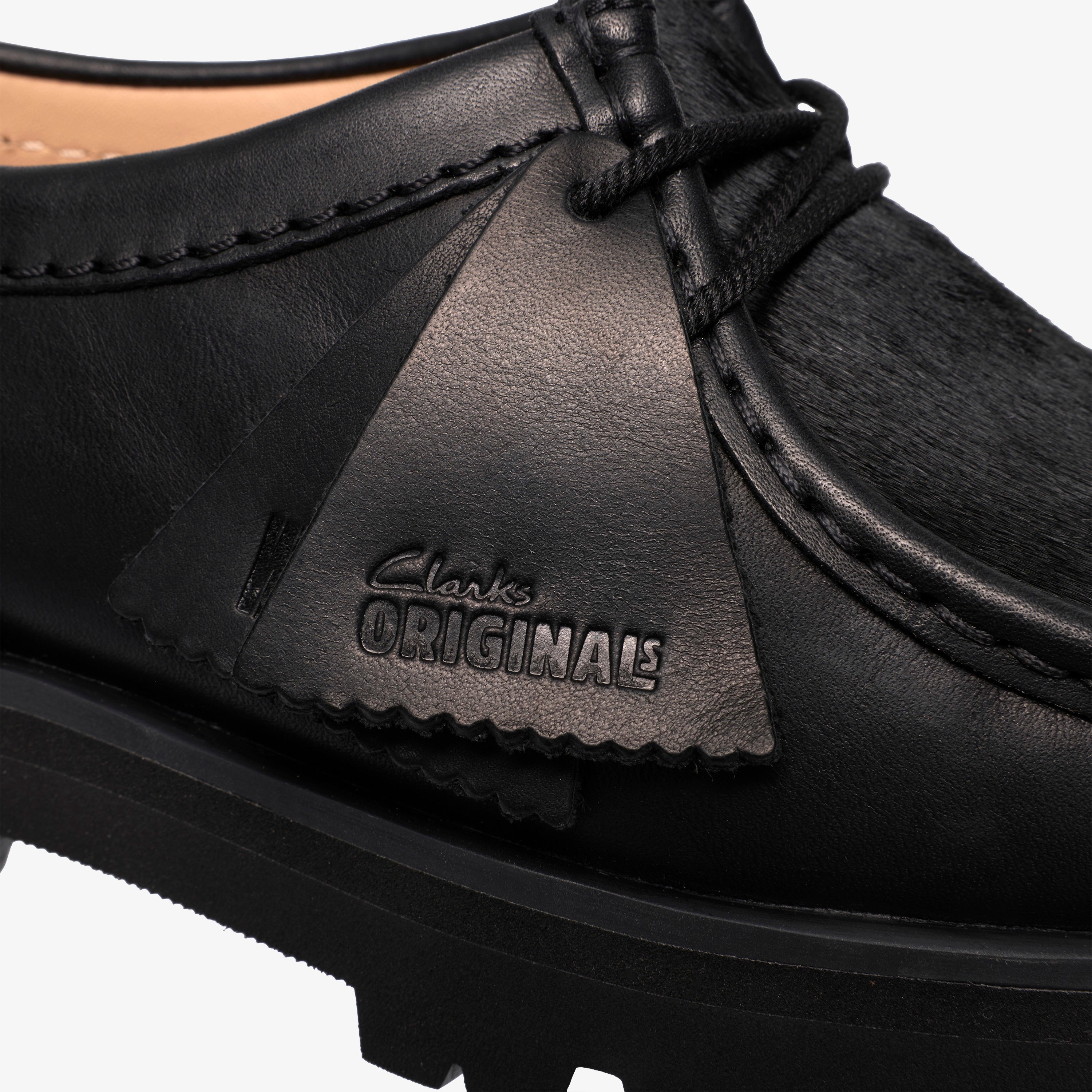 クラークス Clarks Walla Yukoner. / ワラユーコナー (ブラックコンビレザー)の8枚目