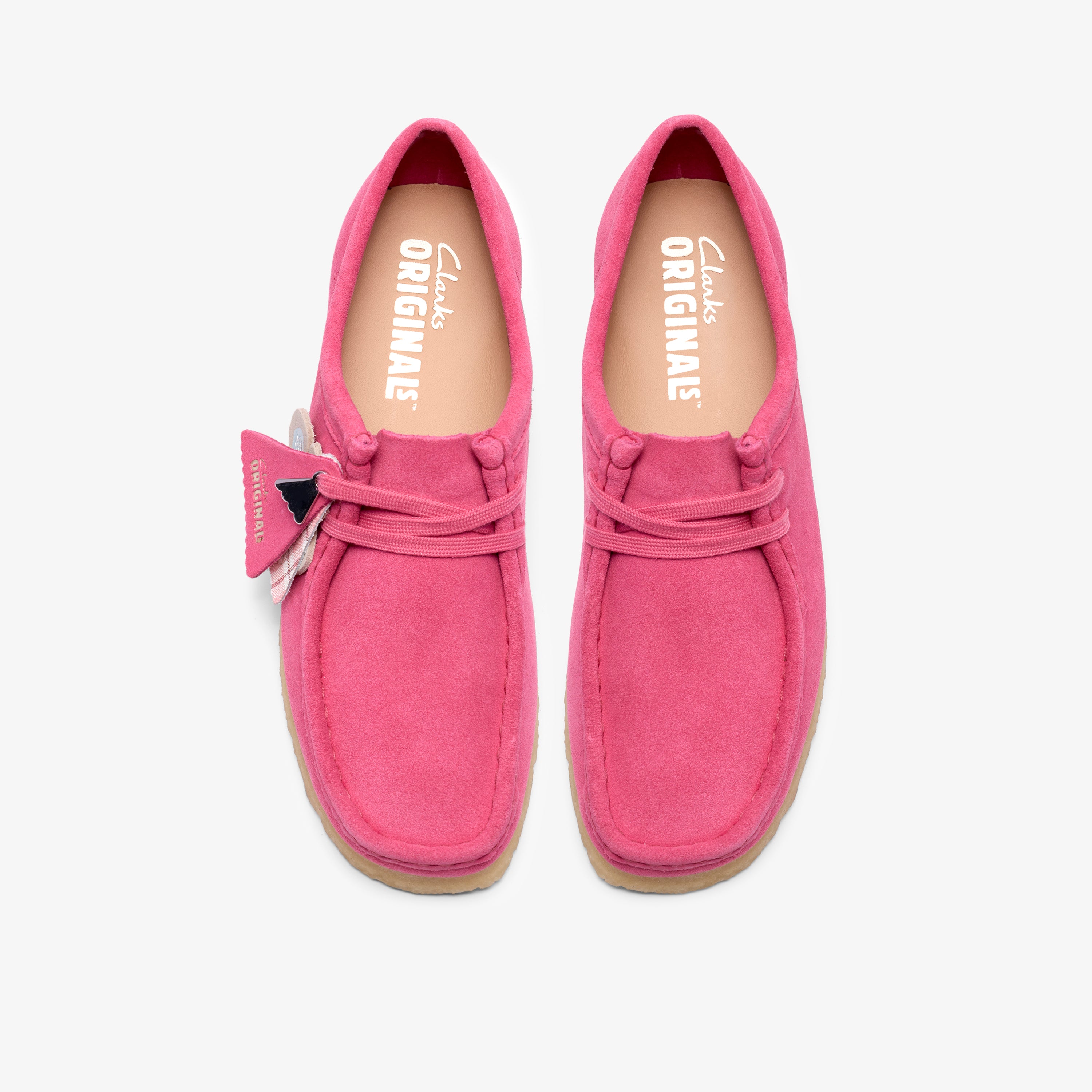 クラークス Clarks Wallabee. / レディース ワラビー (ピンクインタレスト)の6枚目