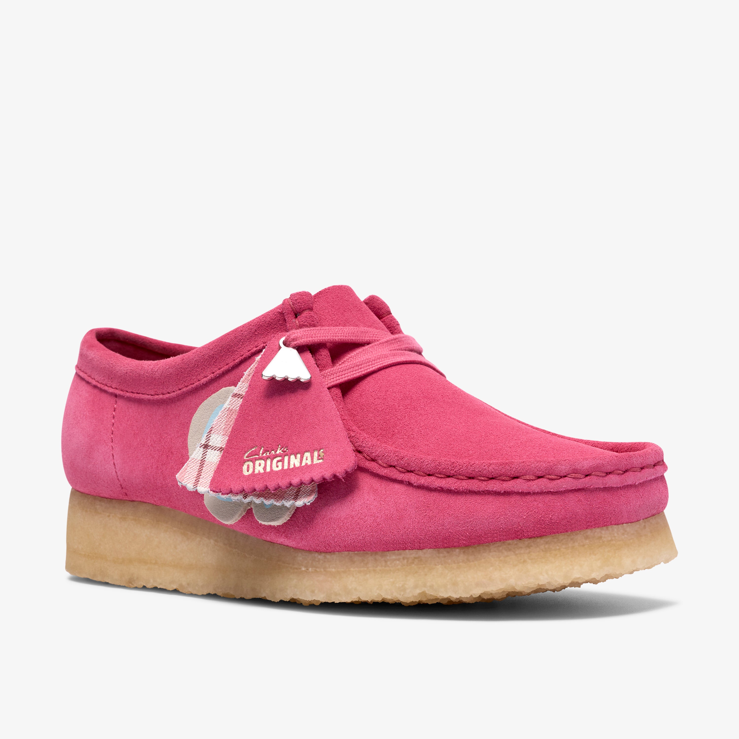 クラークス Clarks Wallabee. / レディース ワラビー (ピンクインタレスト)の7枚目